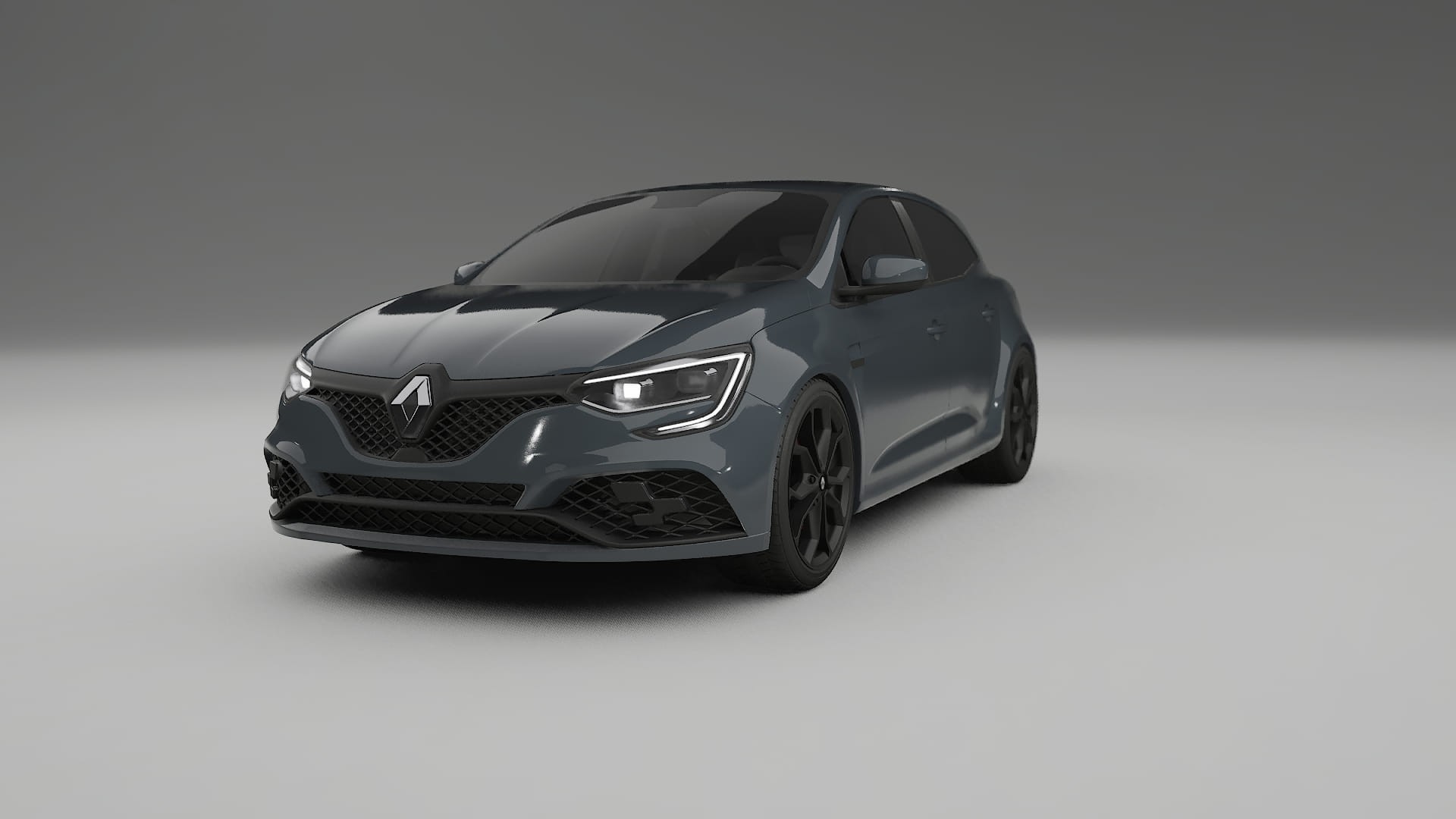 Renault Megane RS IV TPU Paint Protection Film | GRANITE Color Change PPF Full Pre-Cut Kit