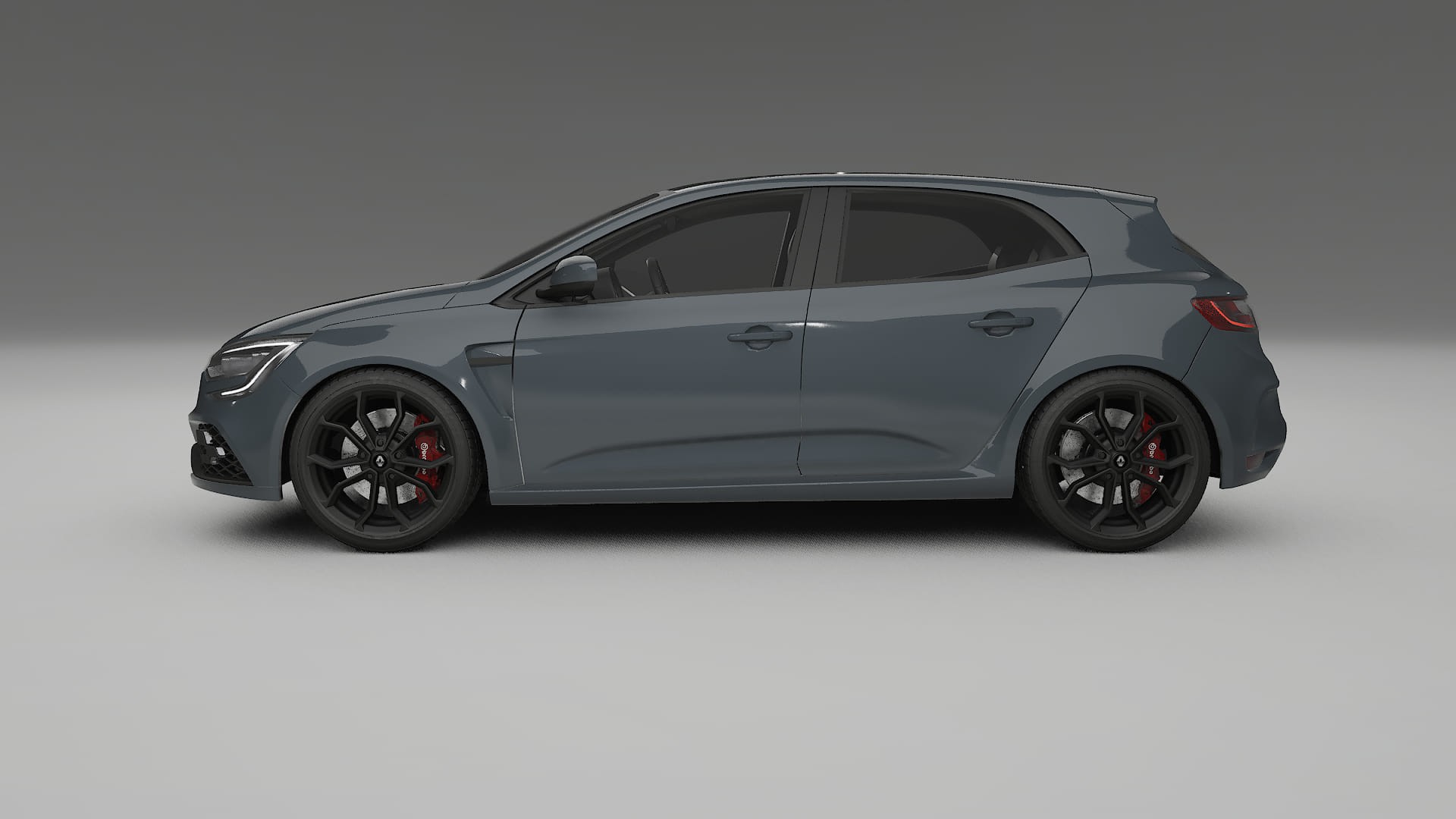 Renault Megane RS IV TPU Paint Protection Film | GRANITE Color Change PPF Full Pre-Cut Kit