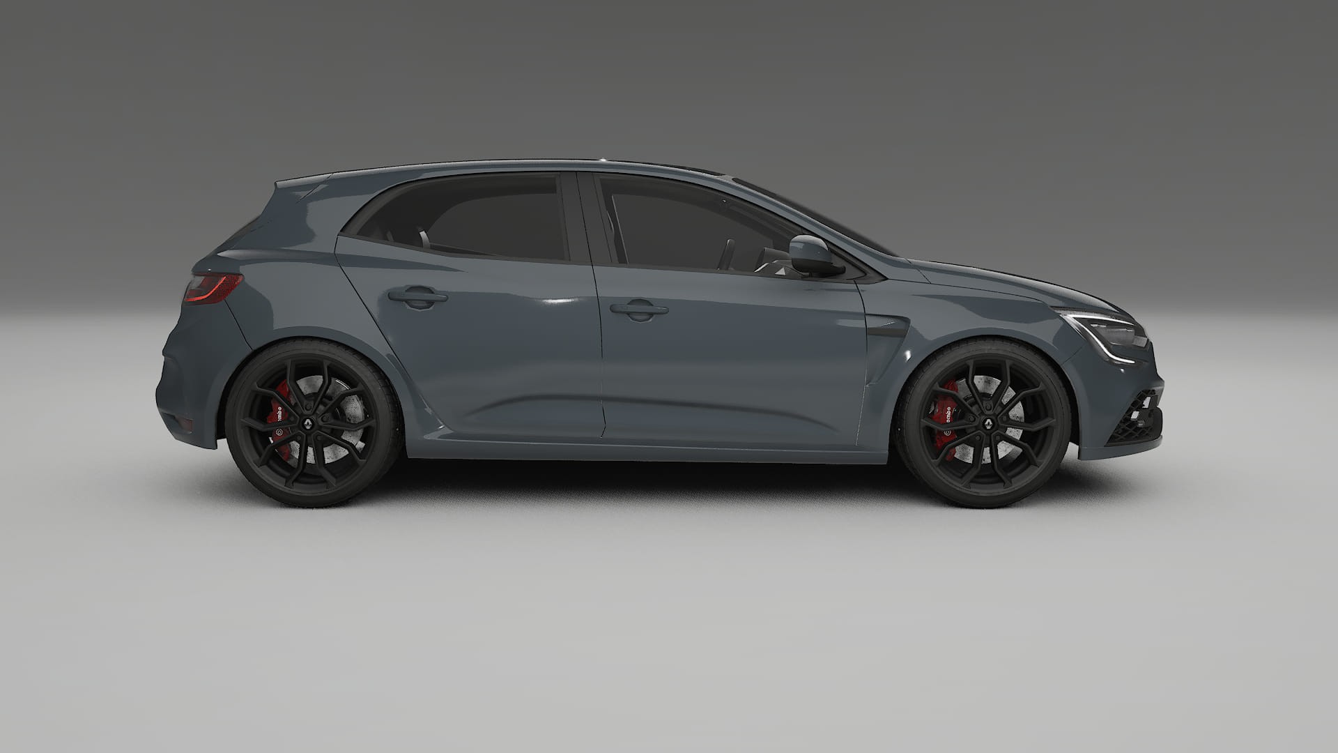 Renault Megane RS IV TPU Paint Protection Film | GRANITE Color Change PPF Full Pre-Cut Kit