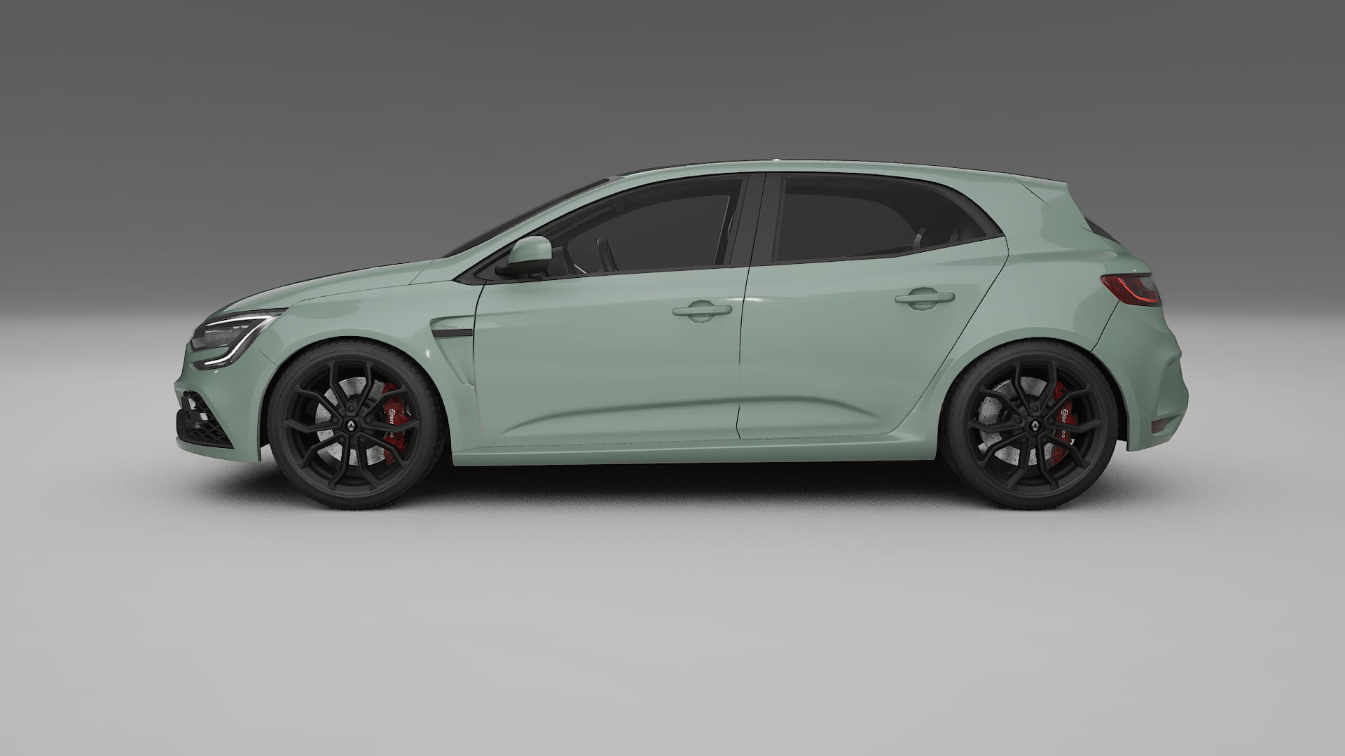 Renault Megane RS IV TPU Paint Protection Film | CINDER Color Change PPF Full Pre-Cut Kit