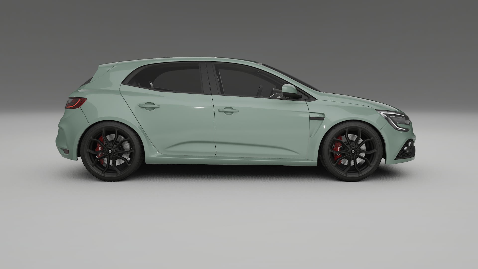 Renault Megane RS IV TPU Paint Protection Film | CINDER Color Change PPF Full Pre-Cut Kit