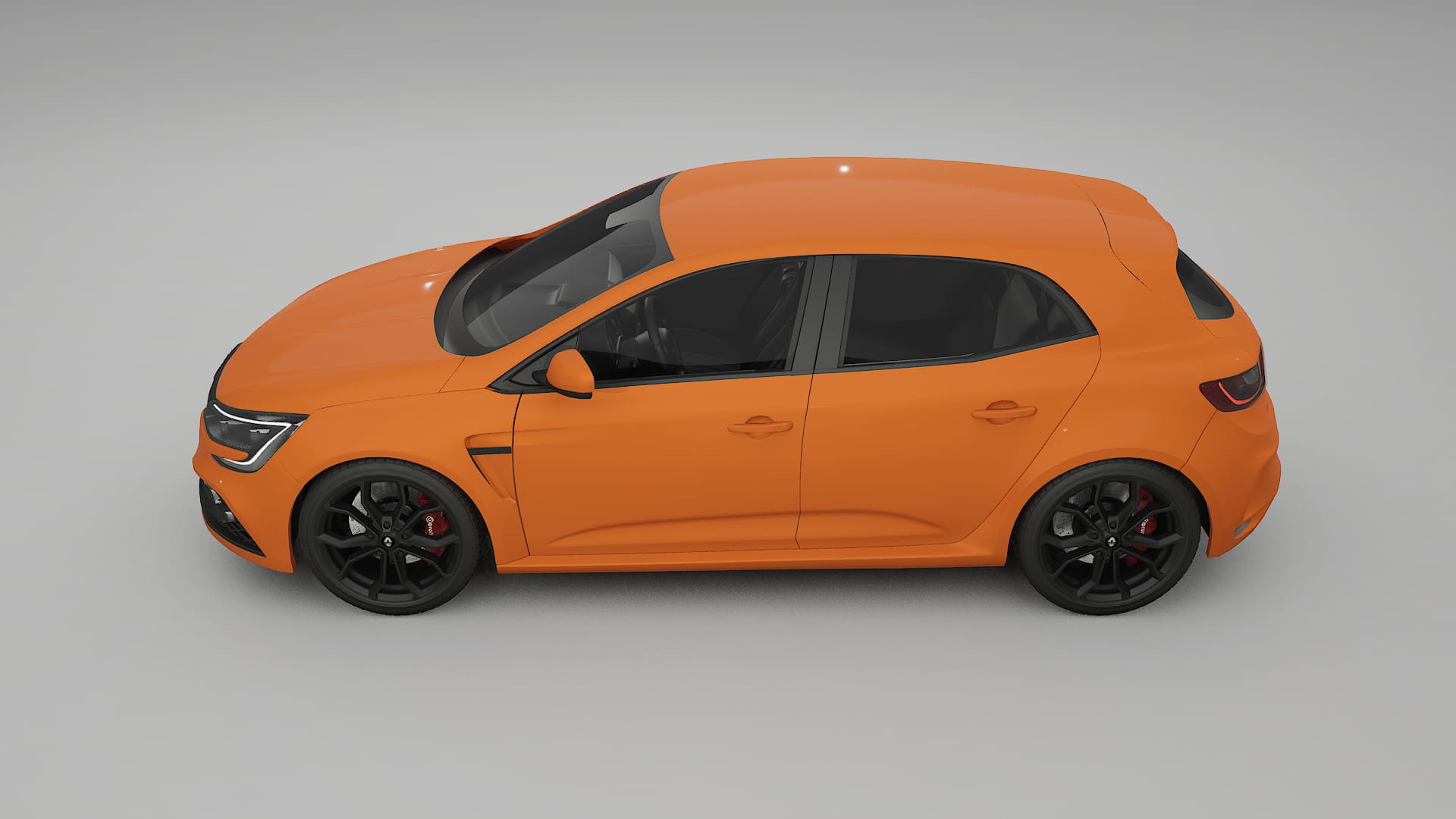 Renault Megane RS IV TPU Paint Protection Film | ROCKET Color Change PPF Full Pre-Cut Kit