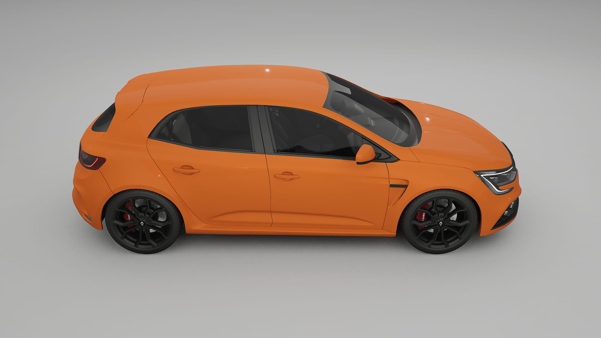 Renault Megane RS IV TPU Paint Protection Film | ROCKET Color Change PPF Full Pre-Cut Kit