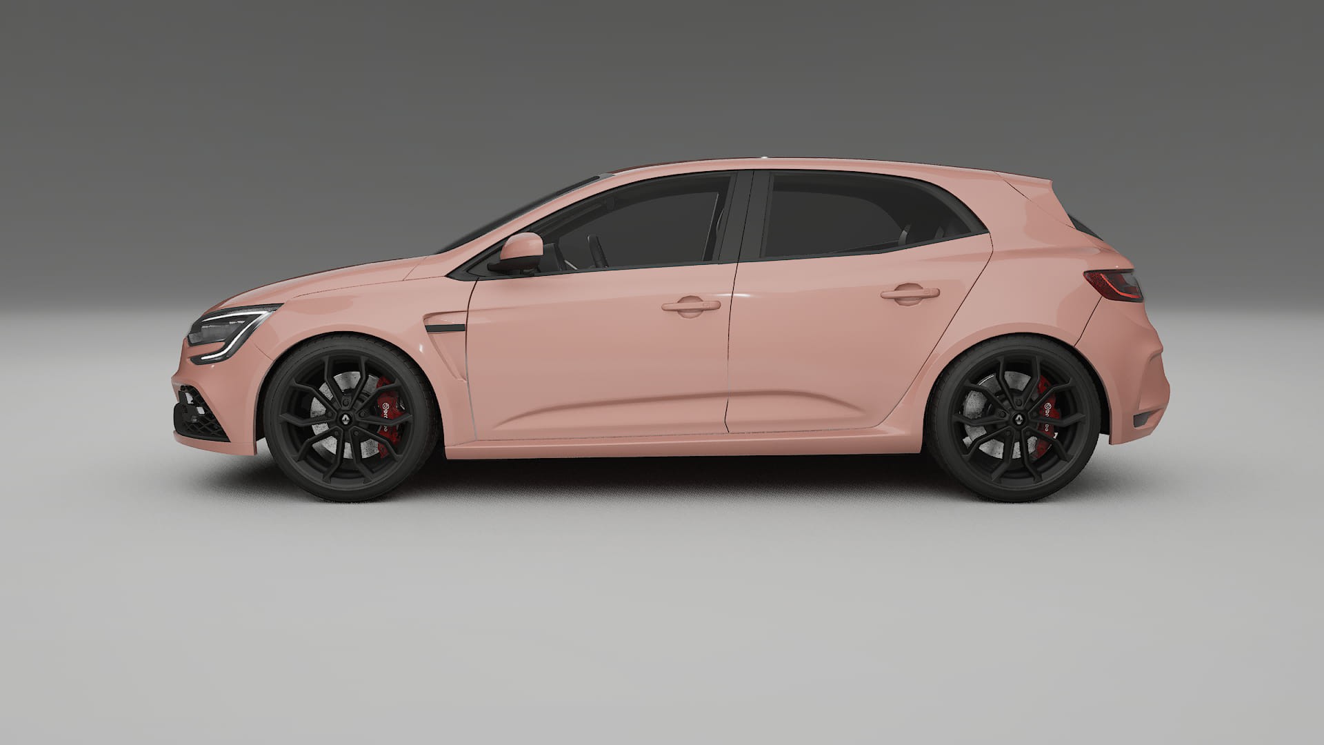 Renault Megane RS IV TPU Paint Protection Film | BLUSH Color Change PPF Full Pre-Cut Kit