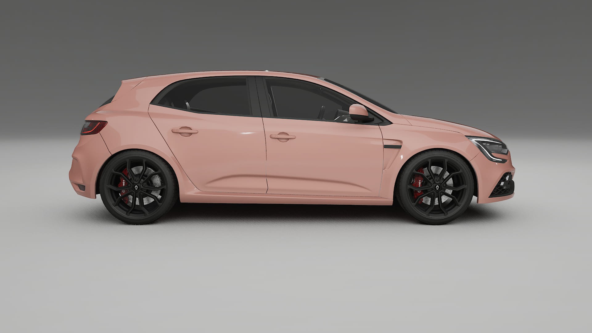 Renault Megane RS IV TPU Paint Protection Film | BLUSH Color Change PPF Full Pre-Cut Kit