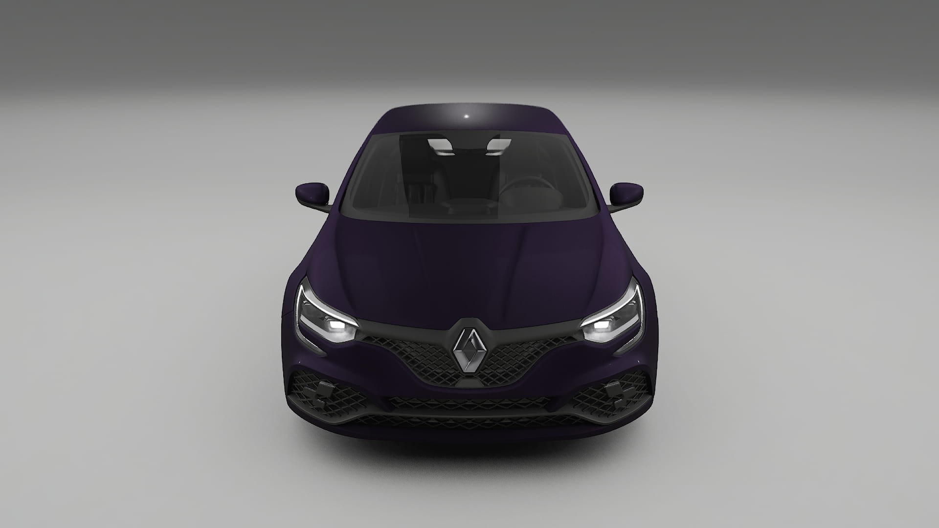 Renault Megane RS IV TPU Paint Protection Film | VIOLET Color Change PPF Full Pre-Cut Kit