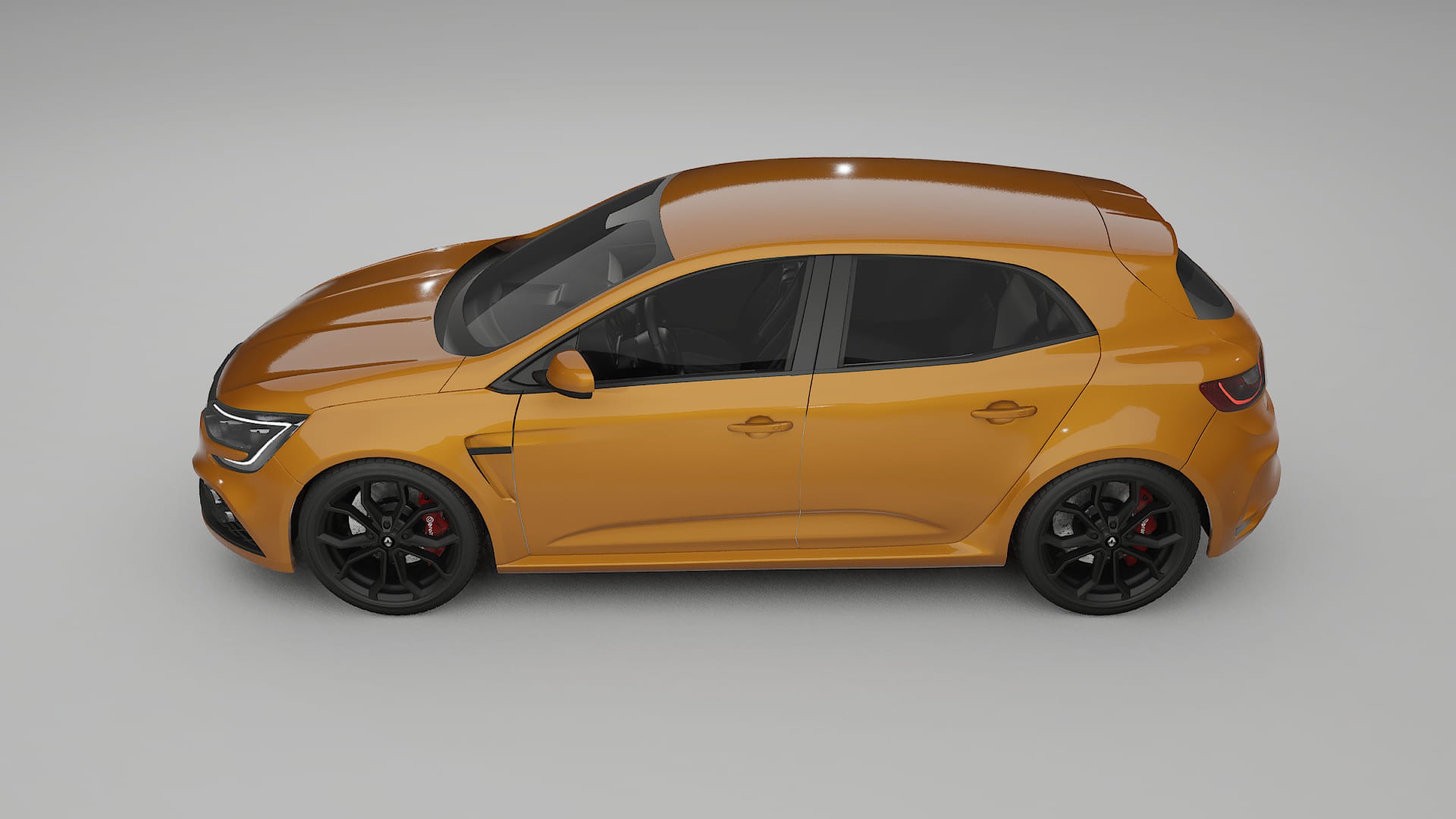 Renault Megane RS IV TPU Paint Protection Film | DAISY Color Change PPF Full Pre-Cut Kit