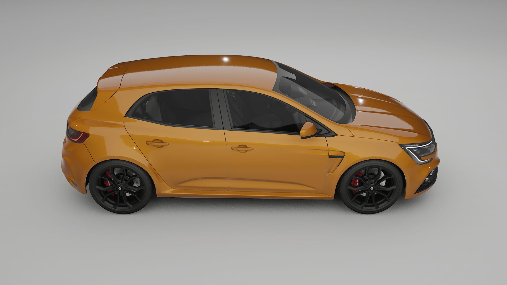 Renault Megane RS IV TPU Paint Protection Film | DAISY Color Change PPF Full Pre-Cut Kit