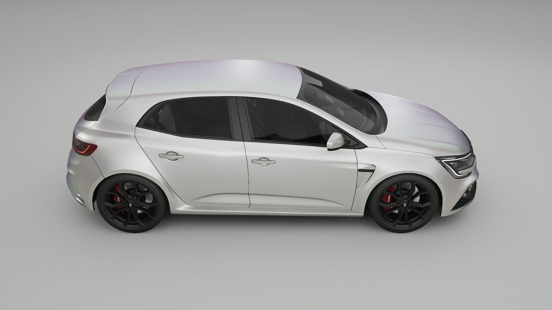 Renault Megane RS IV TPU Paint Protection Film | NEBULA Color Change PPF Full Pre-Cut Kit