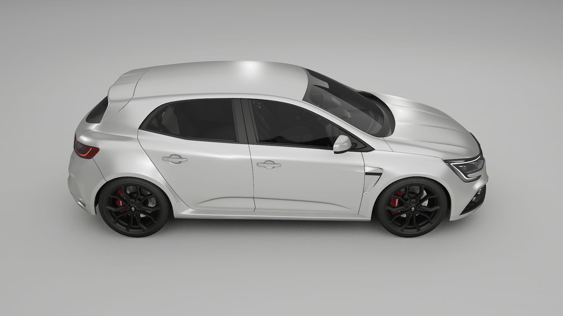 Renault Megane RS IV TPU Paint Protection Film | OPAL Color Change PPF Full Pre-Cut Kit