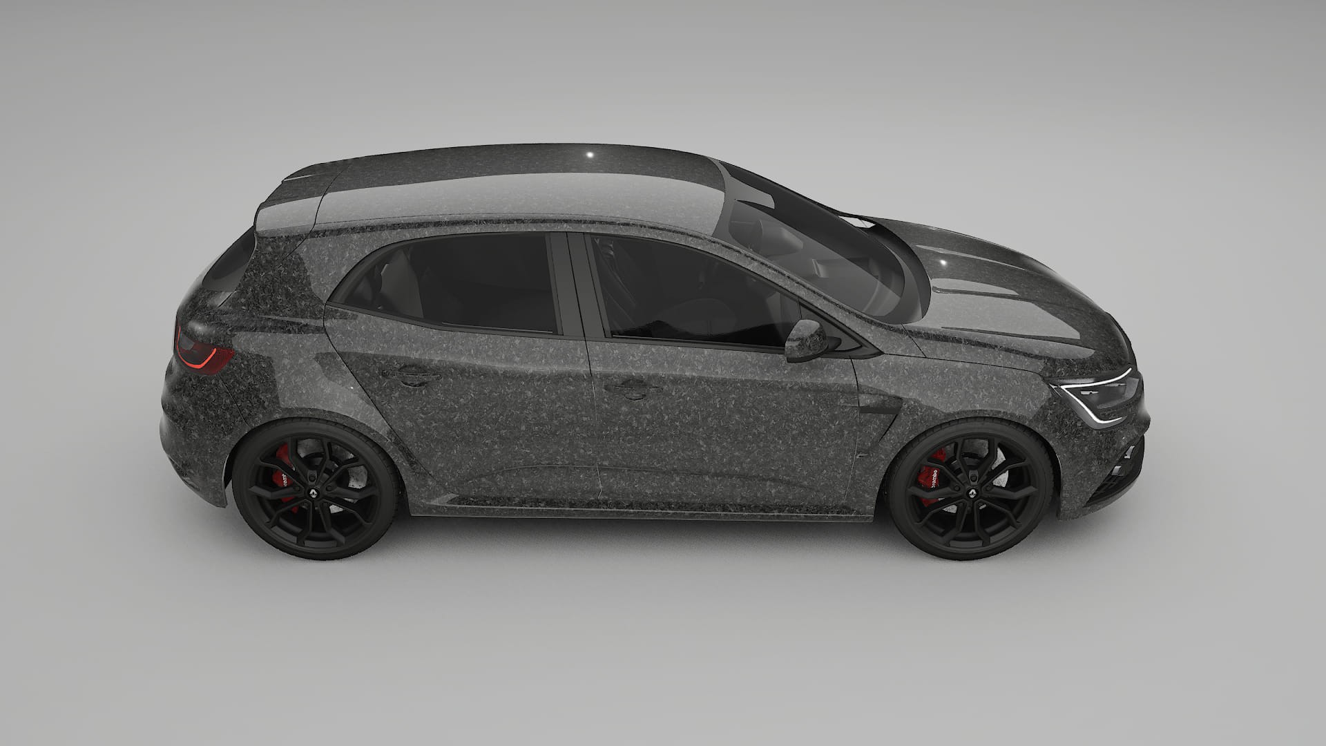 Renault Megane RS IV TPU Paint Protection Film | FORGED S Color Change PPF Full Pre-Cut Kit