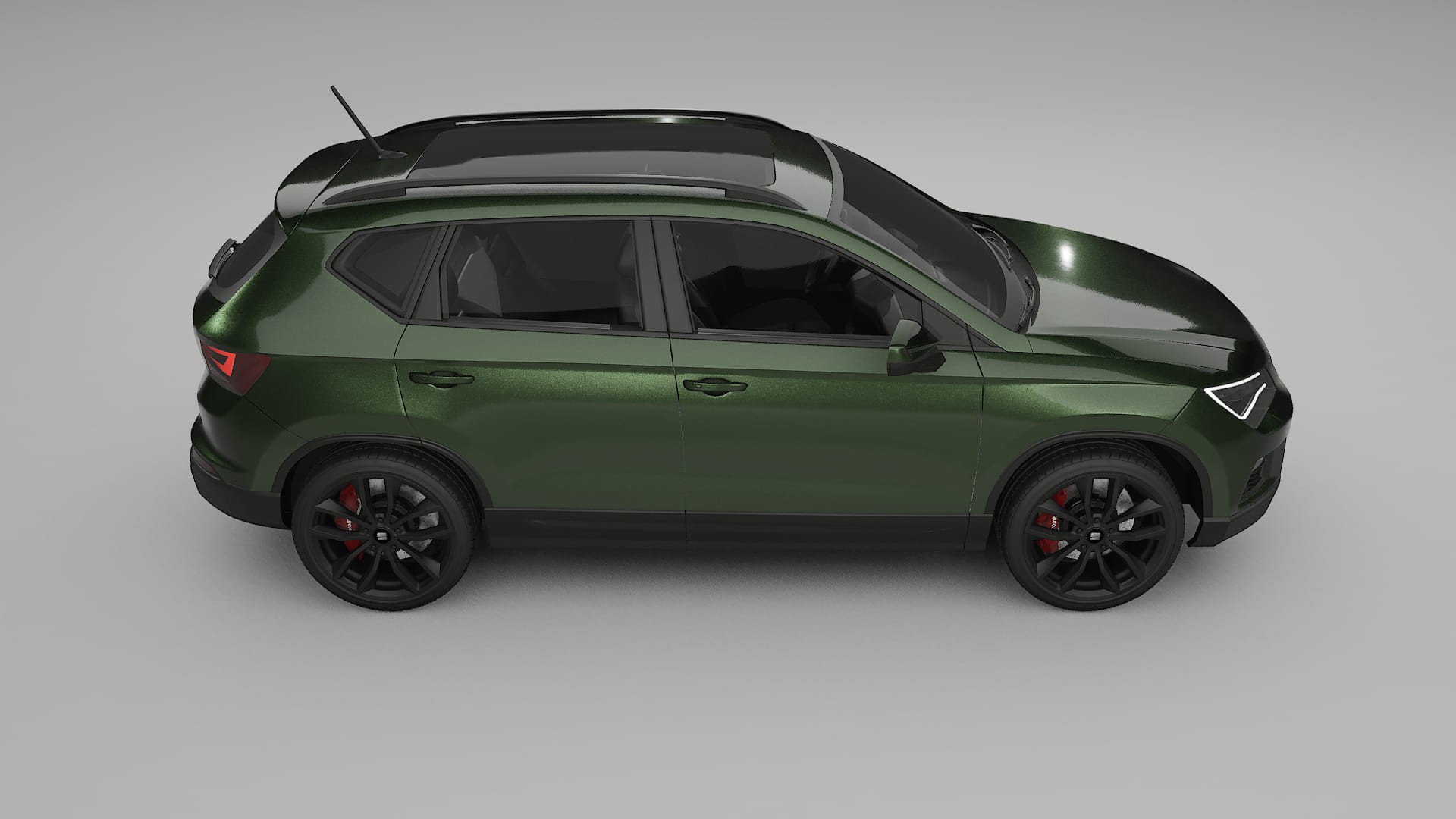 Seat Ateca KH7 TPU Paint Protection Film | LAGOON Color Change PPF Full Pre-Cut Kit