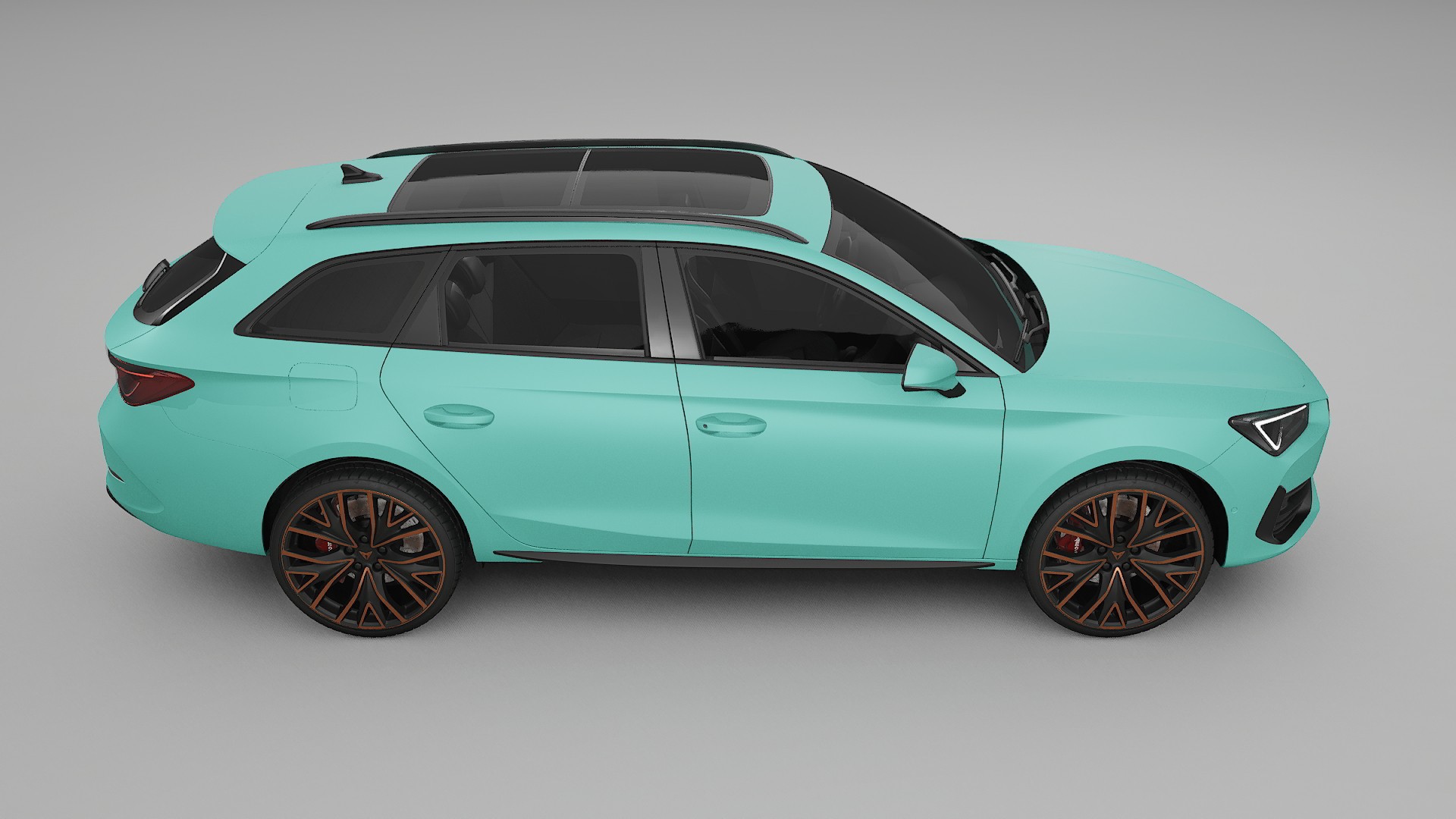 Seat Leon Cupra KL TPU Paint Protection Film | FROST Color Change PPF Full Pre-Cut Kit