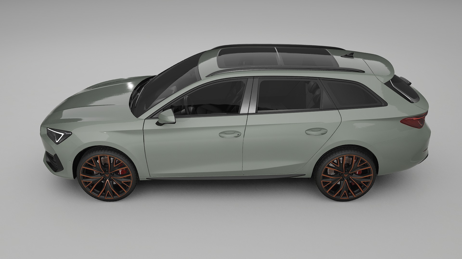 Seat Leon Cupra KL TPU Paint Protection Film | SLATE Color Change PPF Full Pre-Cut Kit