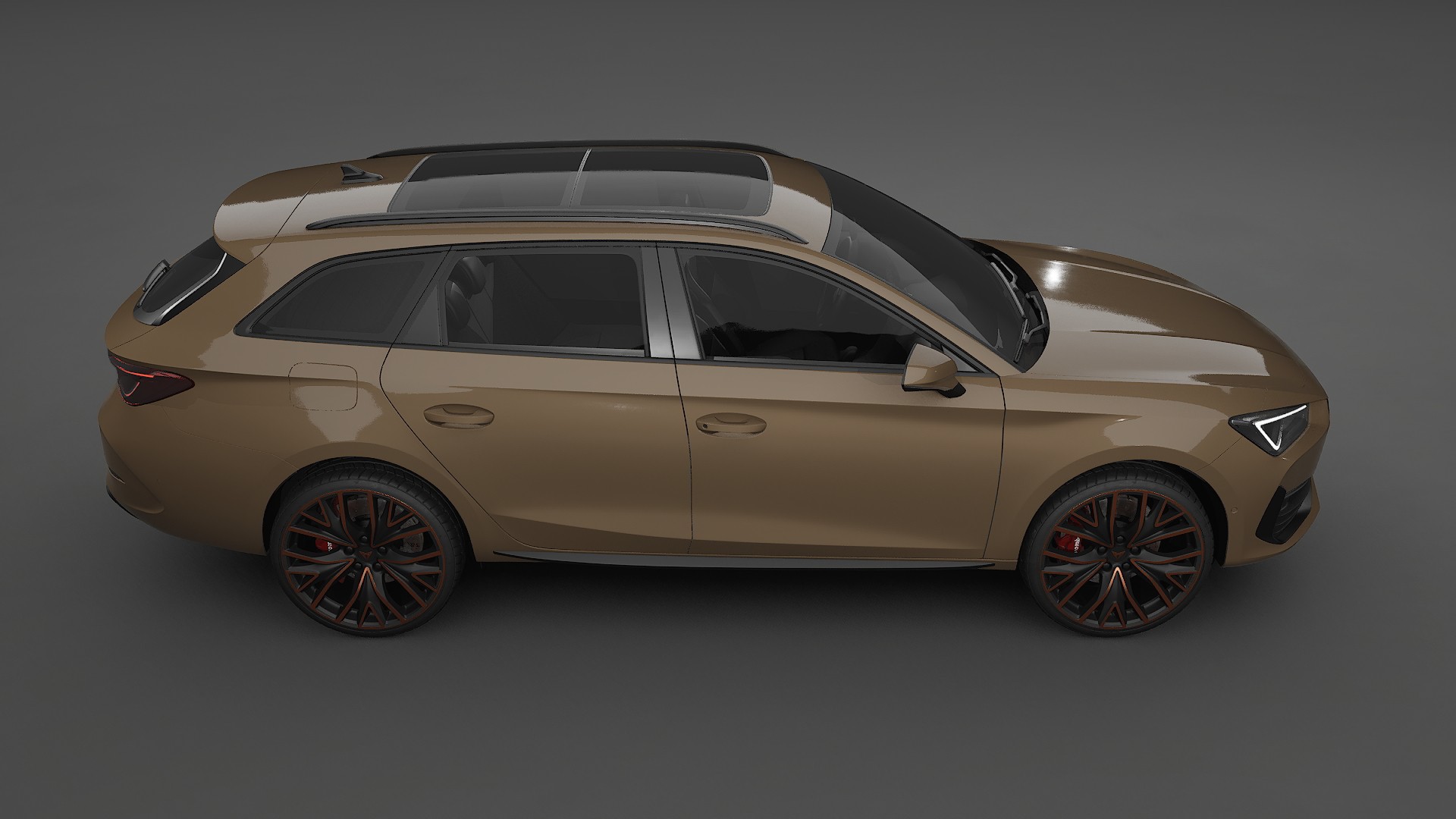 Seat Leon Cupra KL TPU Paint Protection Film | SAHARA Color Change PPF Full Pre-Cut Kit