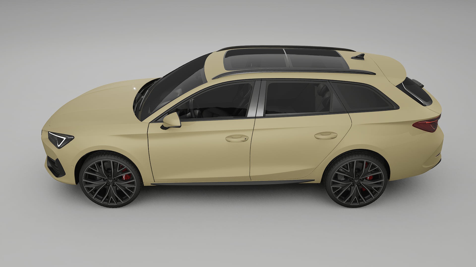 Seat Leon Cupra KL TPU Paint Protection Film | SAND Color Change PPF Full Pre-Cut Kit