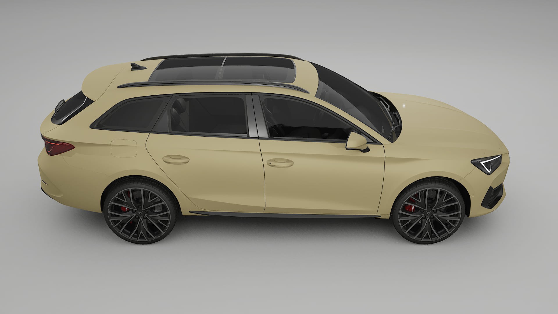 Seat Leon Cupra KL TPU Paint Protection Film | SAND Color Change PPF Full Pre-Cut Kit