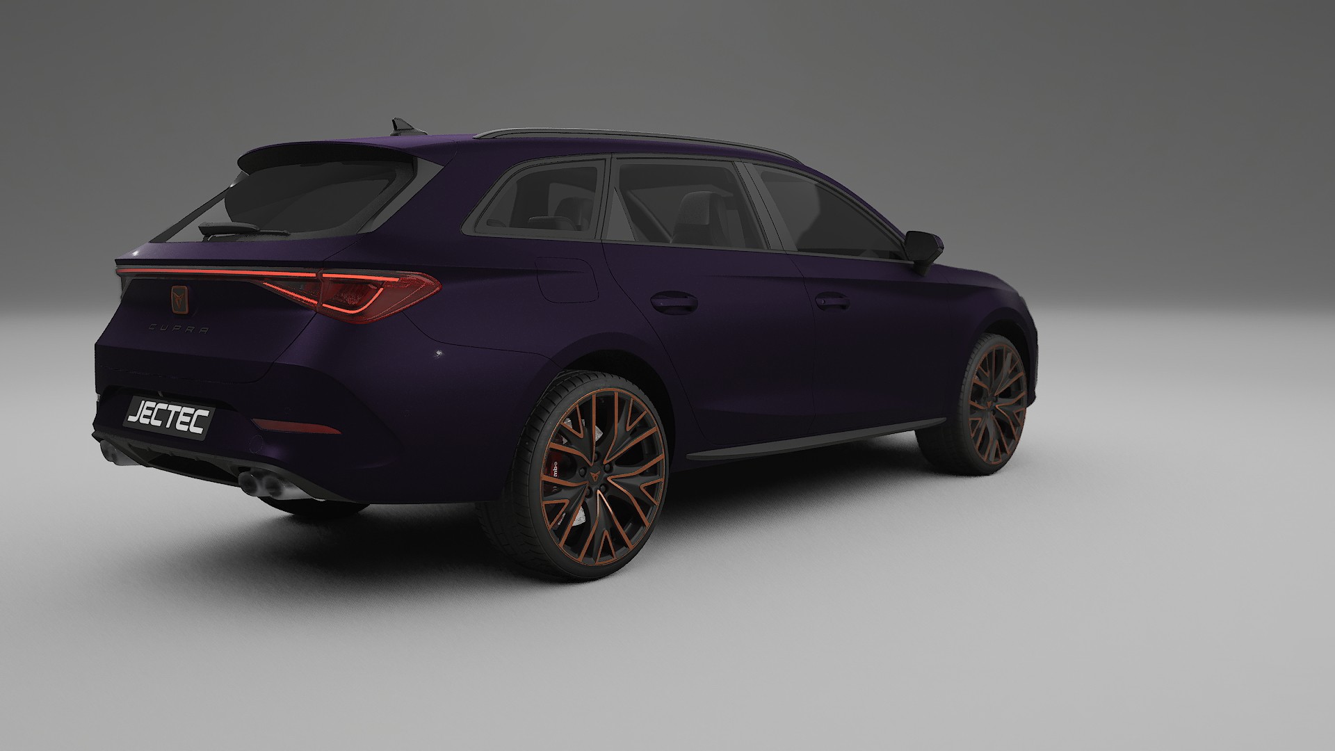 Seat Leon Cupra KL TPU Paint Protection Film | VIOLET Color Change PPF Full Pre-Cut Kit