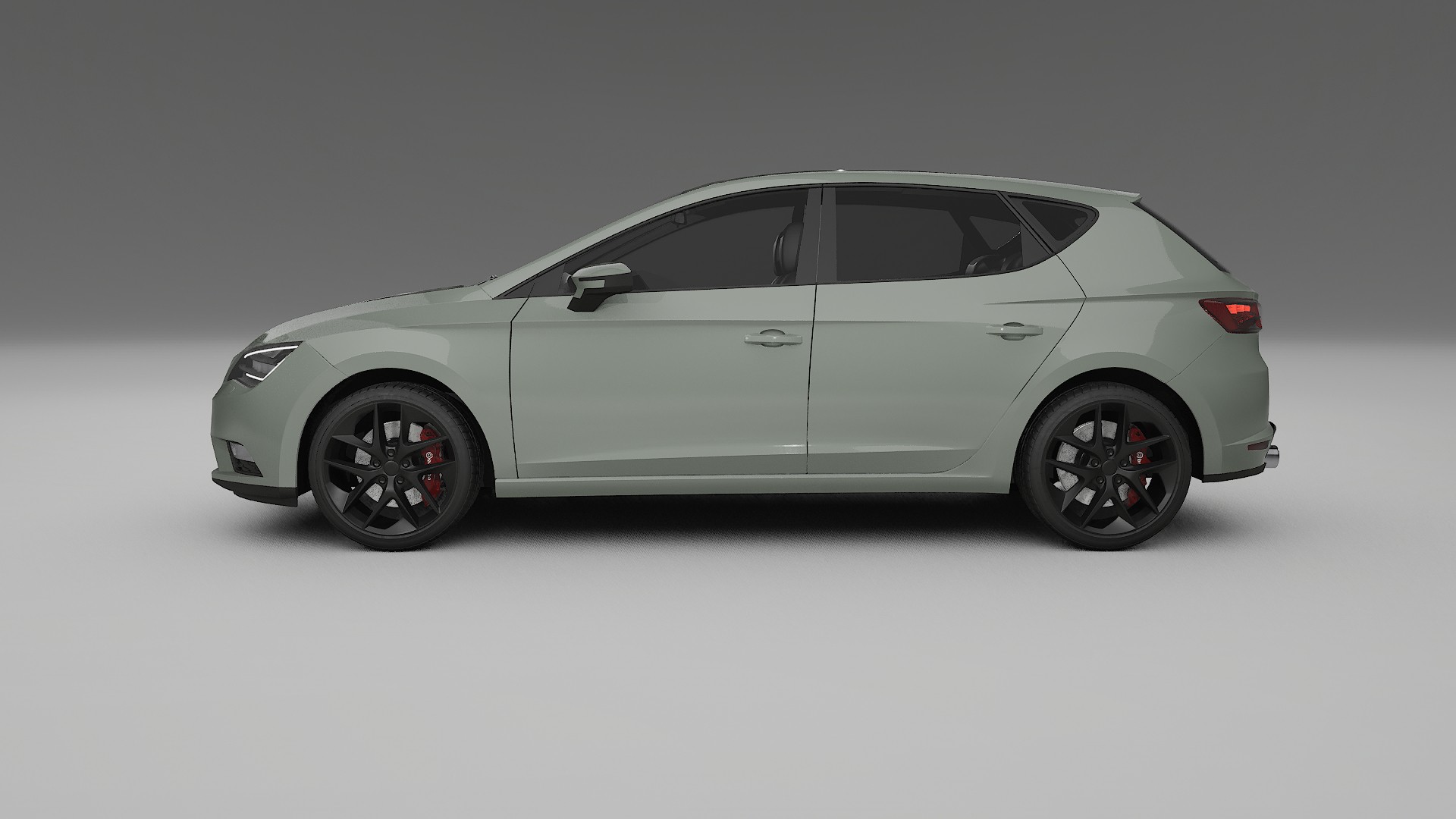 Seat Leon FR 5F TPU Paint Protection Film | SLATE Color Change PPF Full Pre-Cut Kit