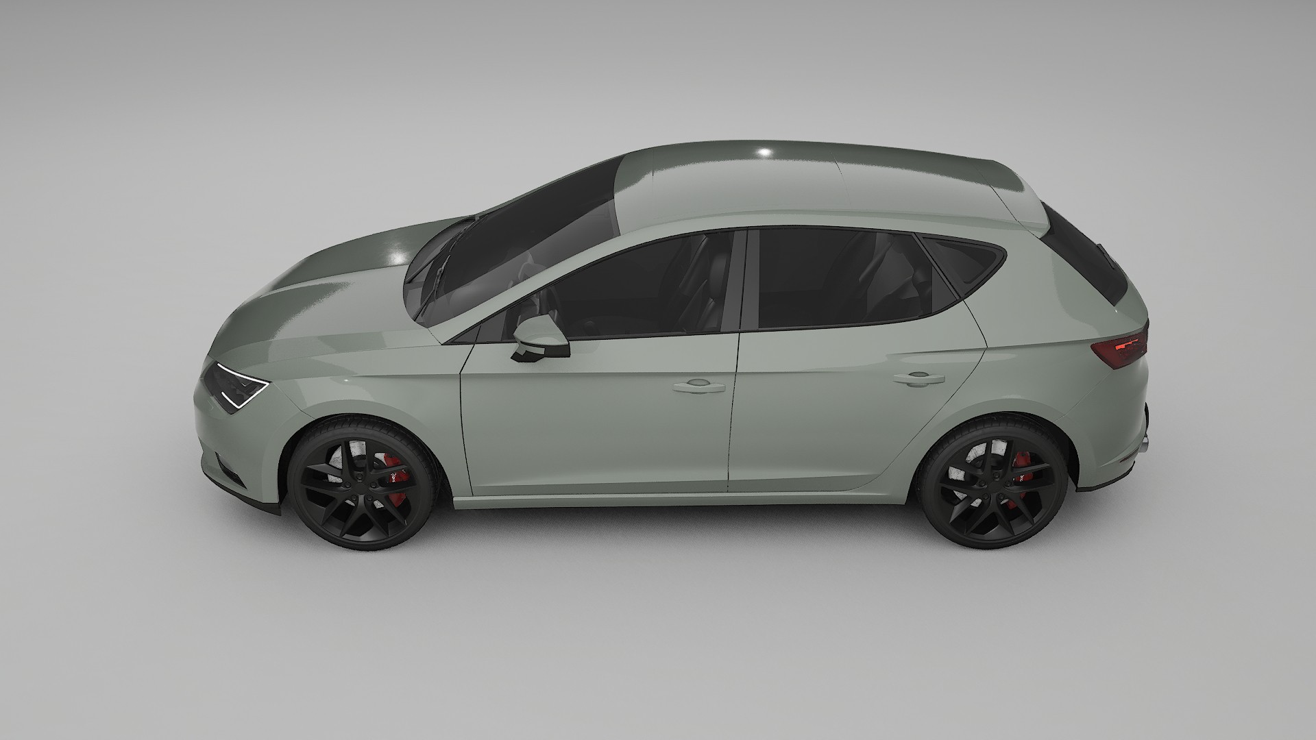 Seat Leon FR 5F TPU Paint Protection Film | SLATE Color Change PPF Full Pre-Cut Kit