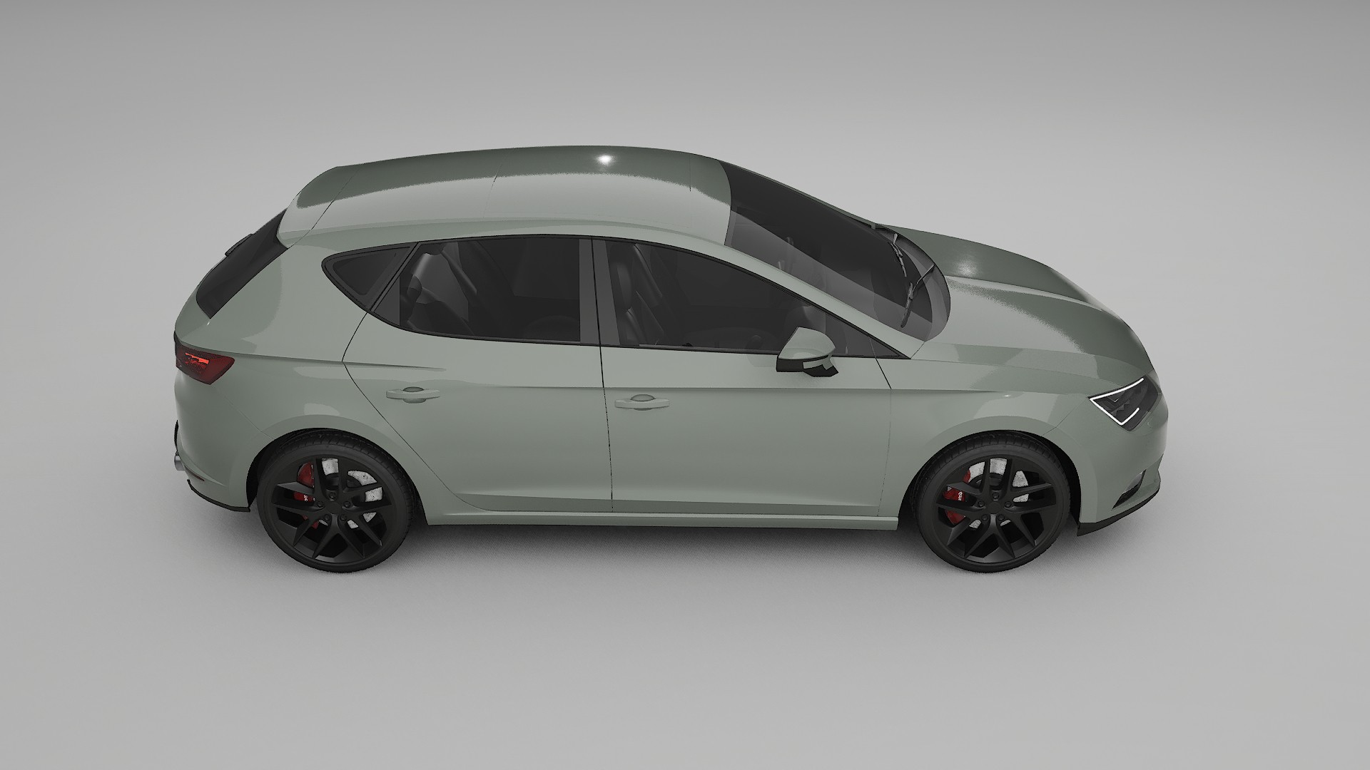 Seat Leon FR 5F TPU Paint Protection Film | SLATE Color Change PPF Full Pre-Cut Kit