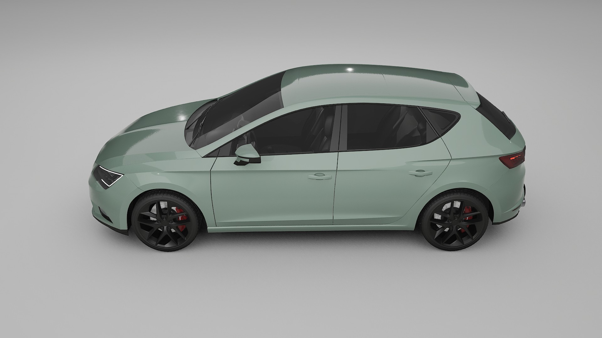 Seat Leon FR 5F TPU Paint Protection Film | CINDER Color Change PPF Full Pre-Cut Kit
