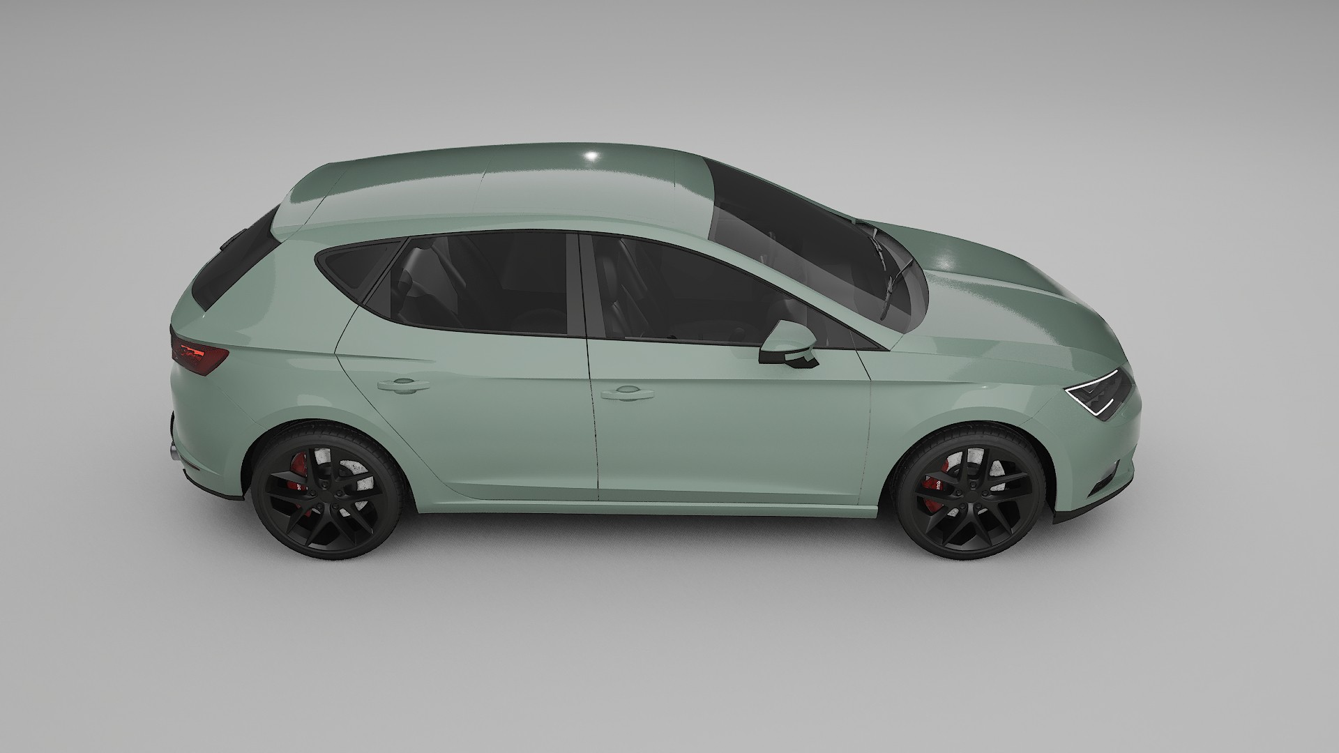 Seat Leon FR 5F TPU Paint Protection Film | CINDER Color Change PPF Full Pre-Cut Kit
