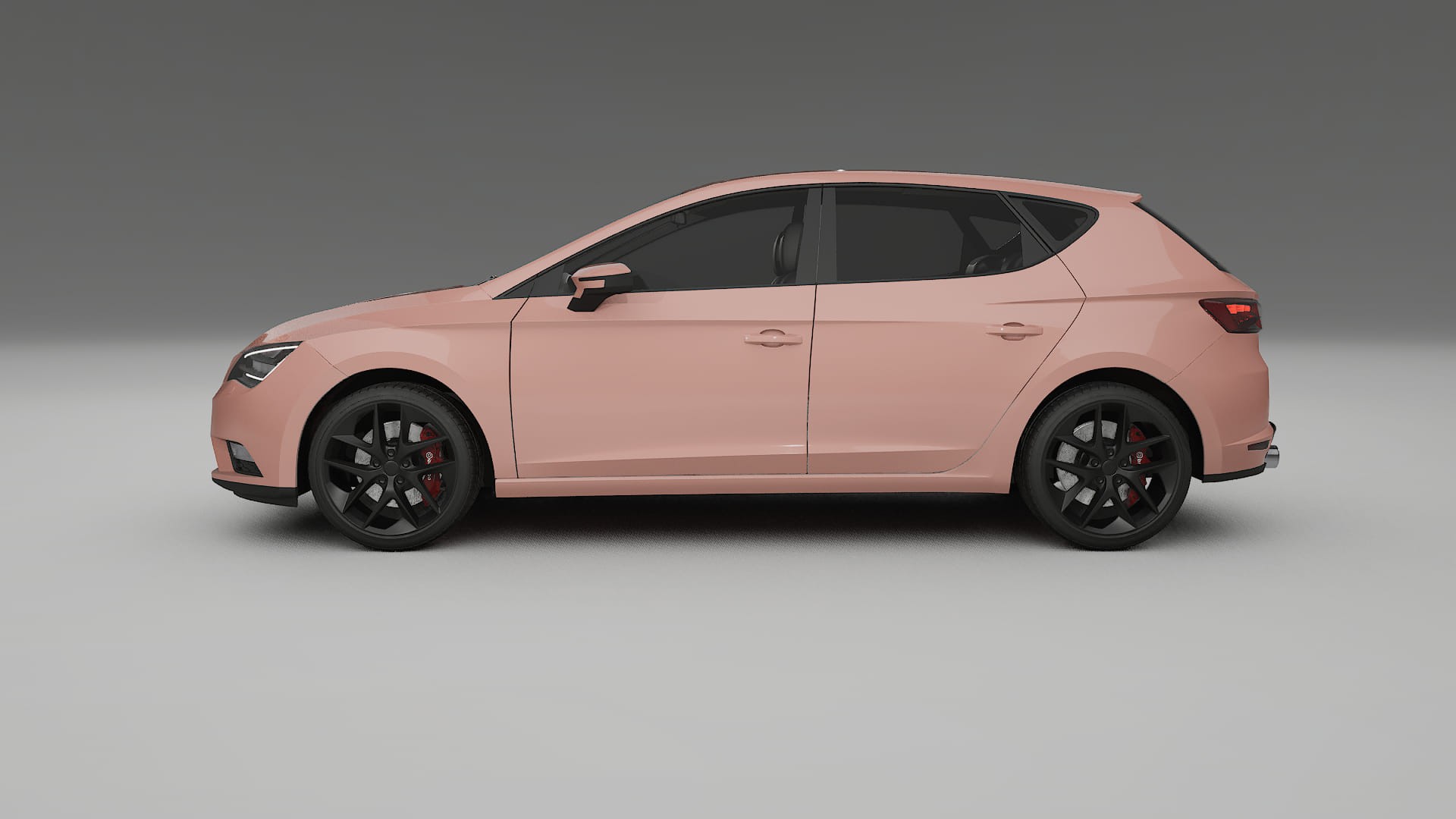 Seat Leon FR 5F TPU Paint Protection Film | BLUSH Color Change PPF Full Pre-Cut Kit