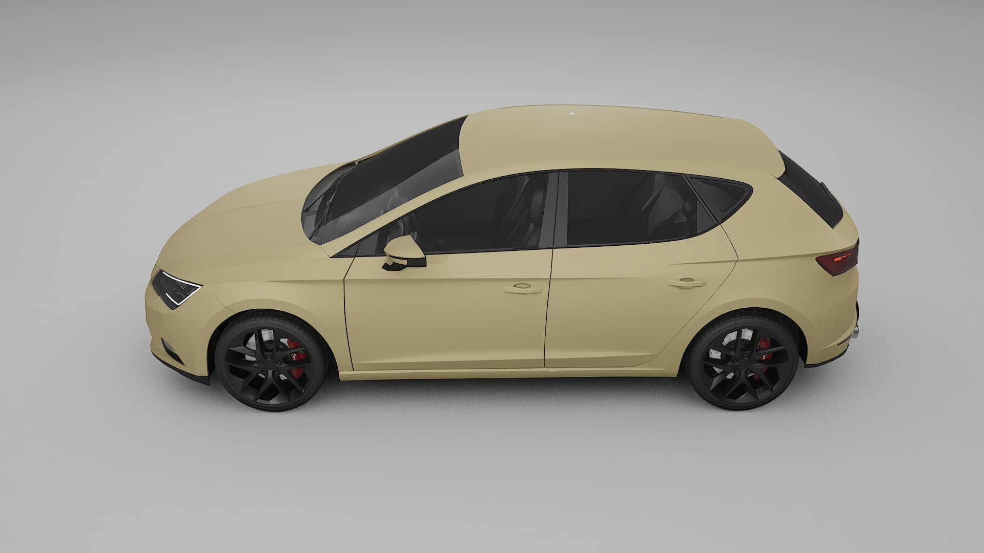 Seat Leon FR 5F TPU Paint Protection Film | SAND Color Change PPF Full Pre-Cut Kit