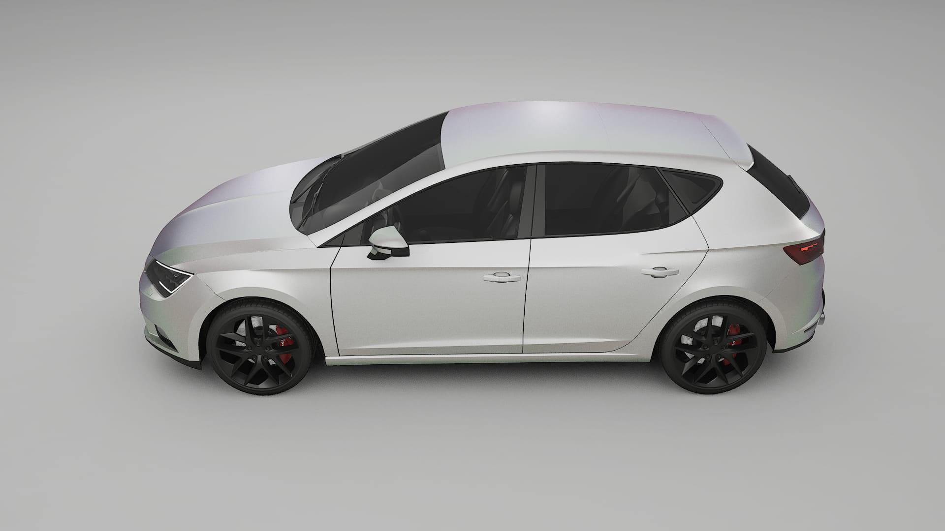 Seat Leon FR 5F TPU Paint Protection Film | NEBULA Color Change PPF Full Pre-Cut Kit