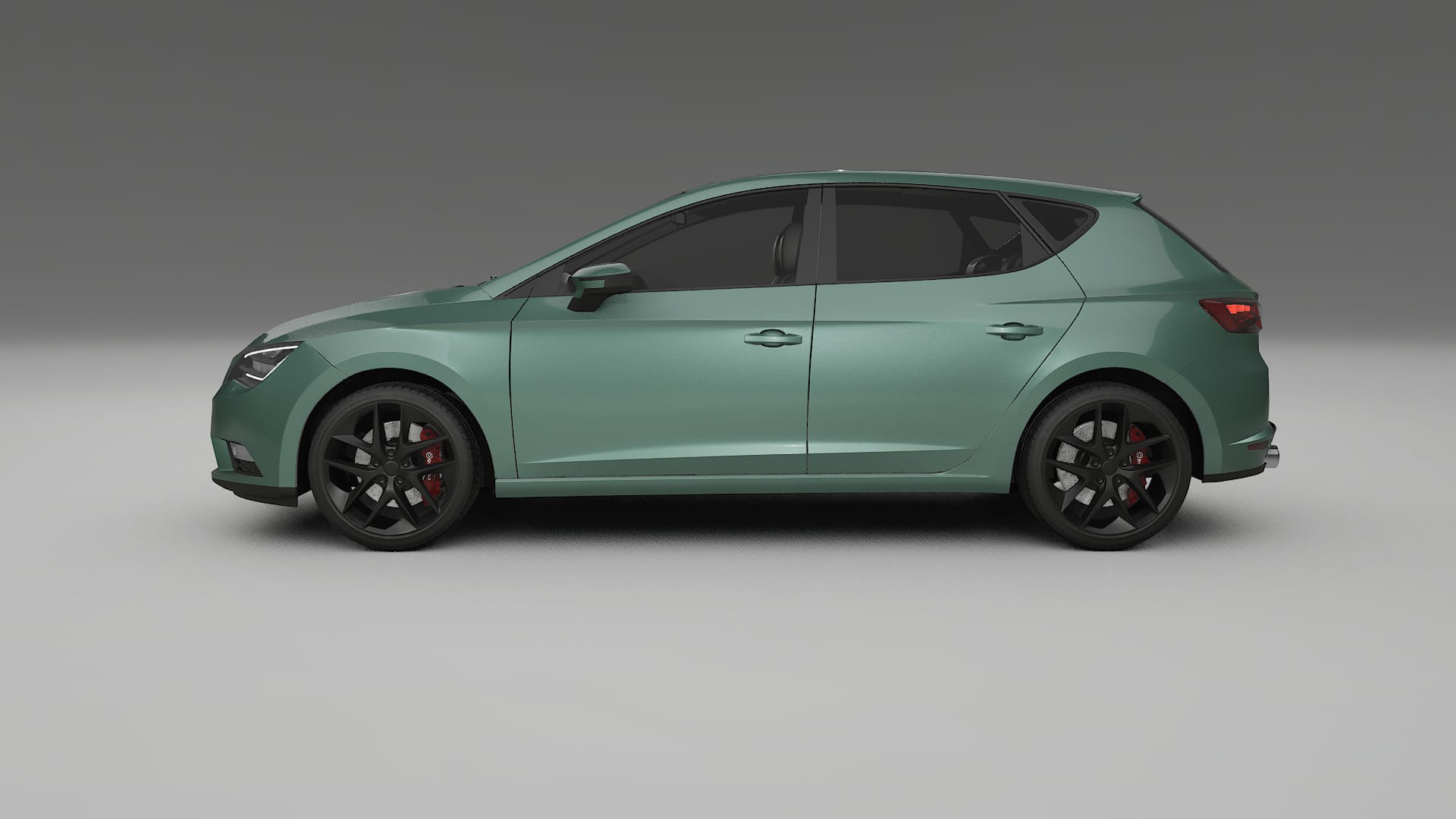 Seat Leon FR 5F TPU Paint Protection Film | EVERGREEN Color Change PPF Full Pre-Cut Kit