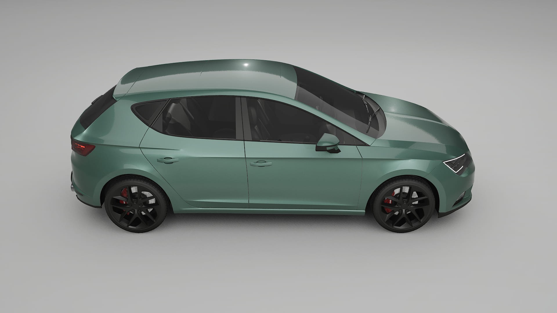 Seat Leon FR 5F TPU Paint Protection Film | EVERGREEN Color Change PPF Full Pre-Cut Kit