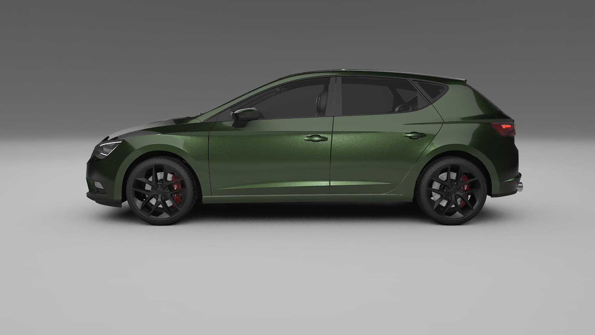 Seat Leon FR 5F TPU Paint Protection Film | LAGOON Color Change PPF Full Pre-Cut Kit