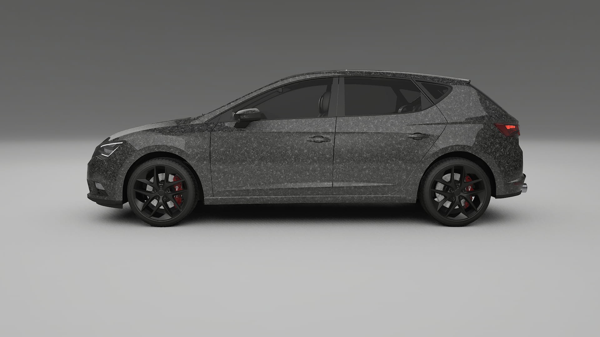 Seat Leon FR 5F TPU Paint Protection Film | FORGED S Color Change PPF Full Pre-Cut Kit