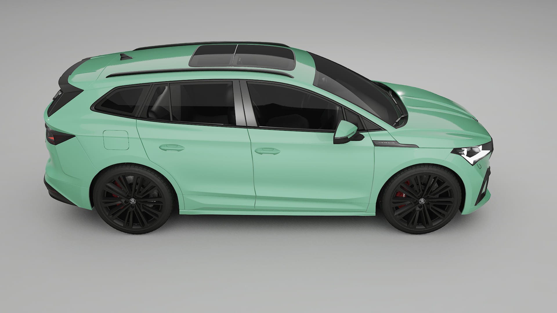 Škoda Enyaq MEB TPU Paint Protection Film | DUSTY Color Change PPF Full Pre-Cut Kit