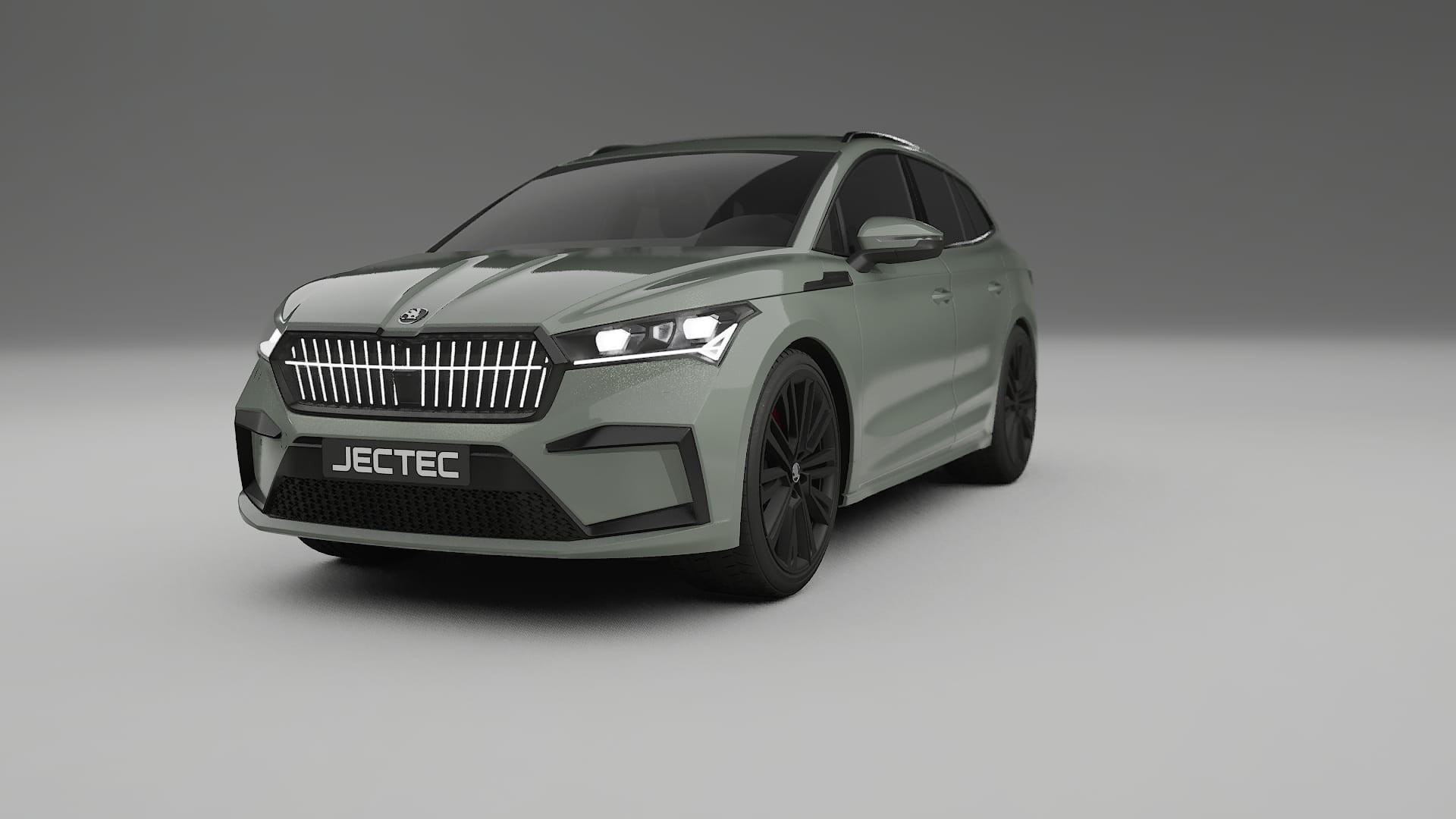 Škoda Enyaq MEB TPU Paint Protection Film | SLATE Color Change PPF Full Pre-Cut Kit