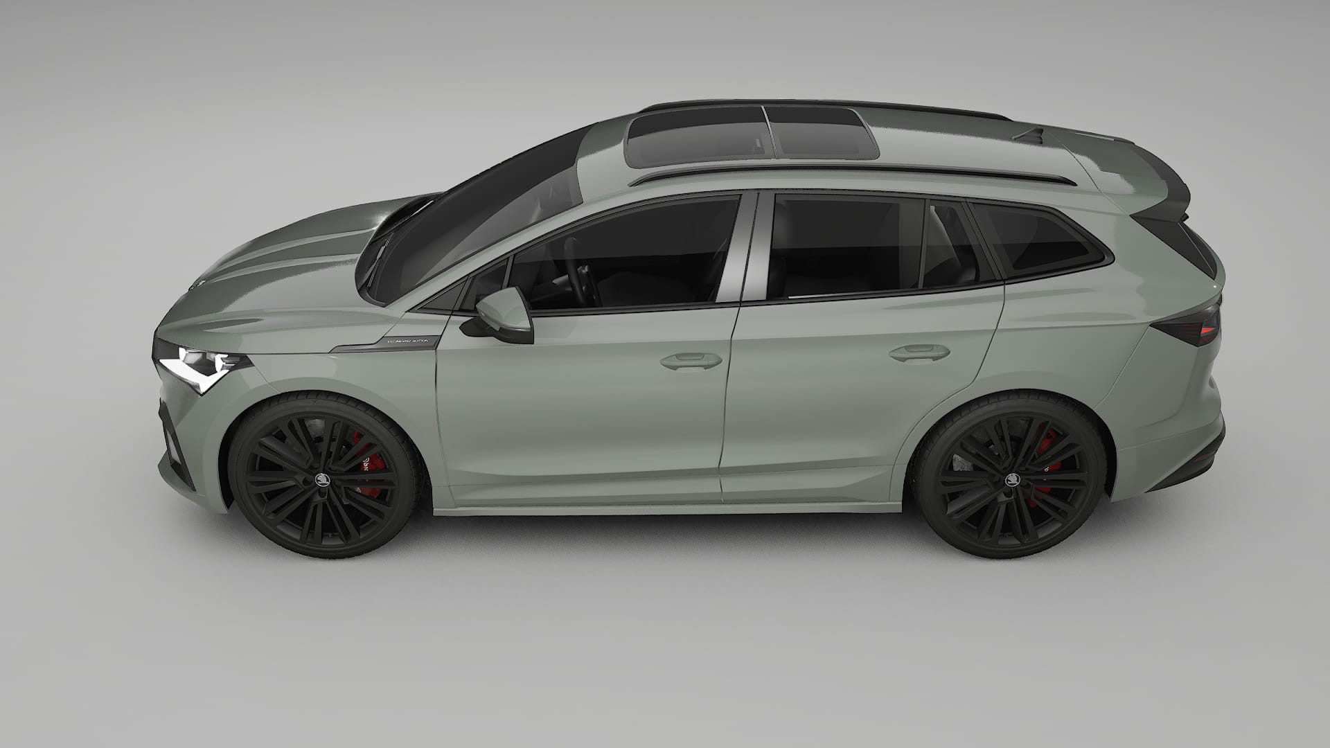 Škoda Enyaq MEB TPU Paint Protection Film | SLATE Color Change PPF Full Pre-Cut Kit