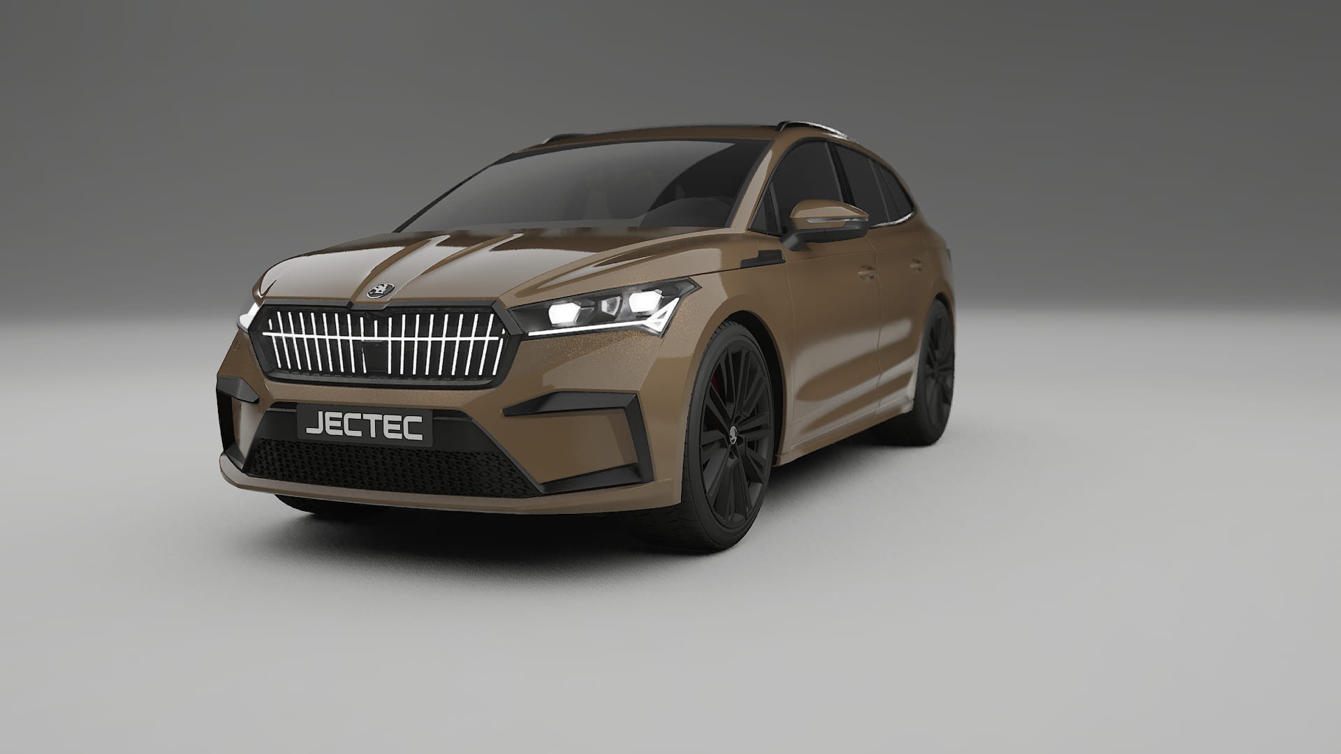 Škoda Enyaq MEB TPU Paint Protection Film | SAHARA Color Change PPF Full Pre-Cut Kit