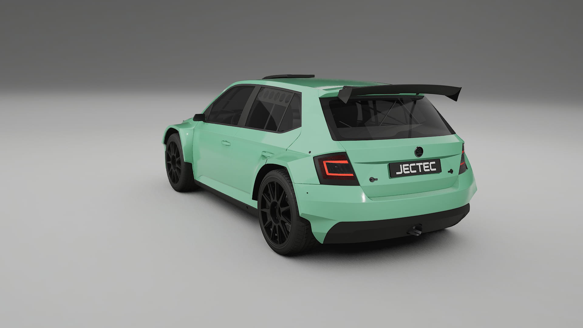 Škoda Fabia R5 6V TPU Paint Protection Film | DUSTY Color Change PPF Full Pre-Cut Kit