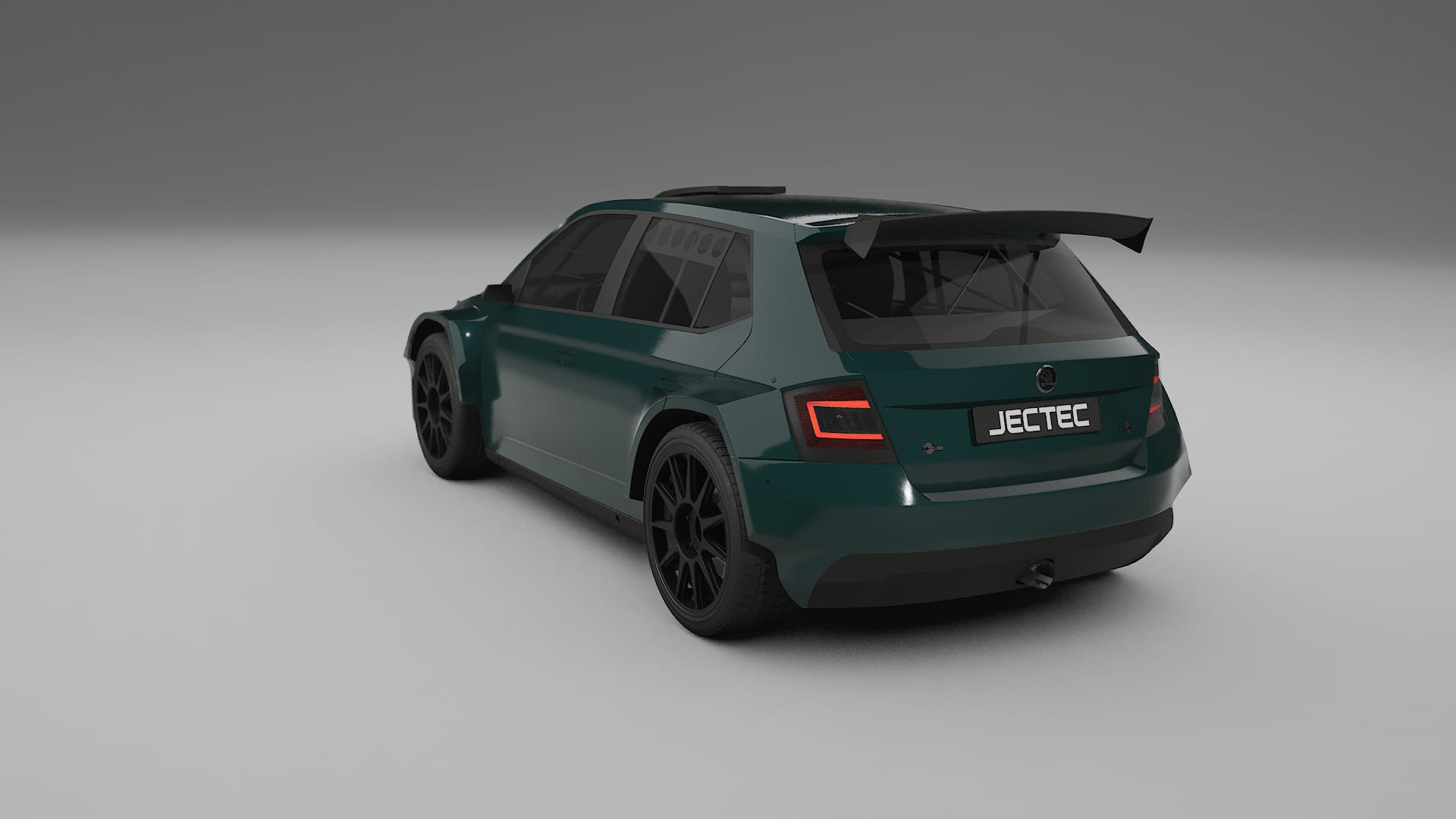 Škoda Fabia R5 6V TPU Paint Protection Film | INFERNO Color Change PPF Full Pre-Cut Kit