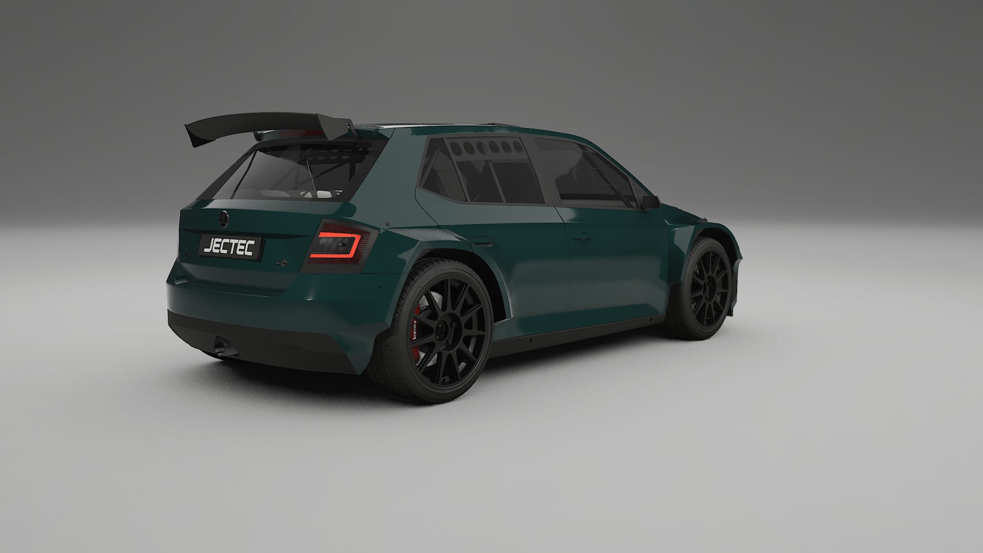 Škoda Fabia R5 6V TPU Paint Protection Film | INFERNO Color Change PPF Full Pre-Cut Kit