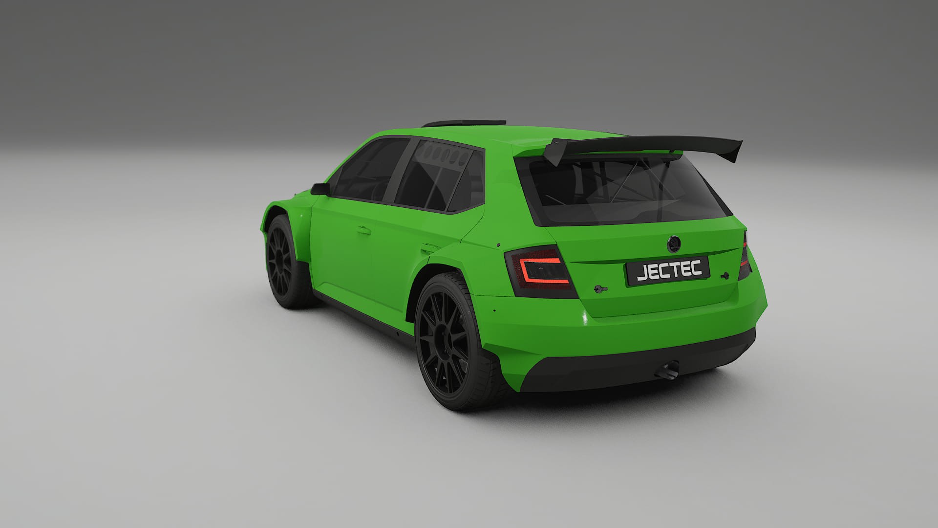 Škoda Fabia R5 6V TPU Paint Protection Film | VENOM Color Change PPF Full Pre-Cut Kit