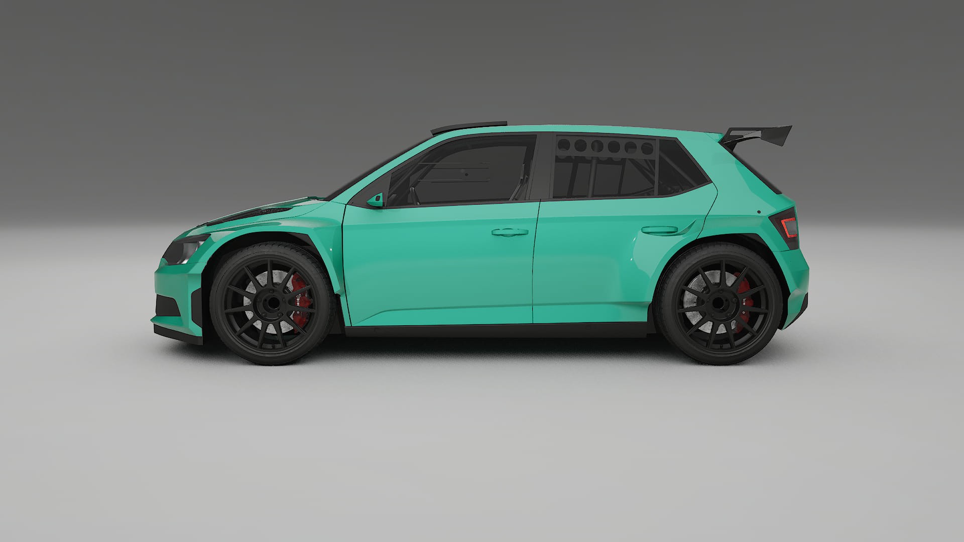 Škoda Fabia R5 6V TPU Paint Protection Film | JEWEL Color Change PPF Full Pre-Cut Kit