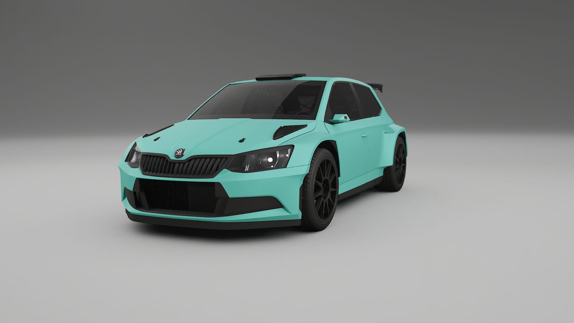 Škoda Fabia R5 6V TPU Paint Protection Film | FROST Color Change PPF Full Pre-Cut Kit