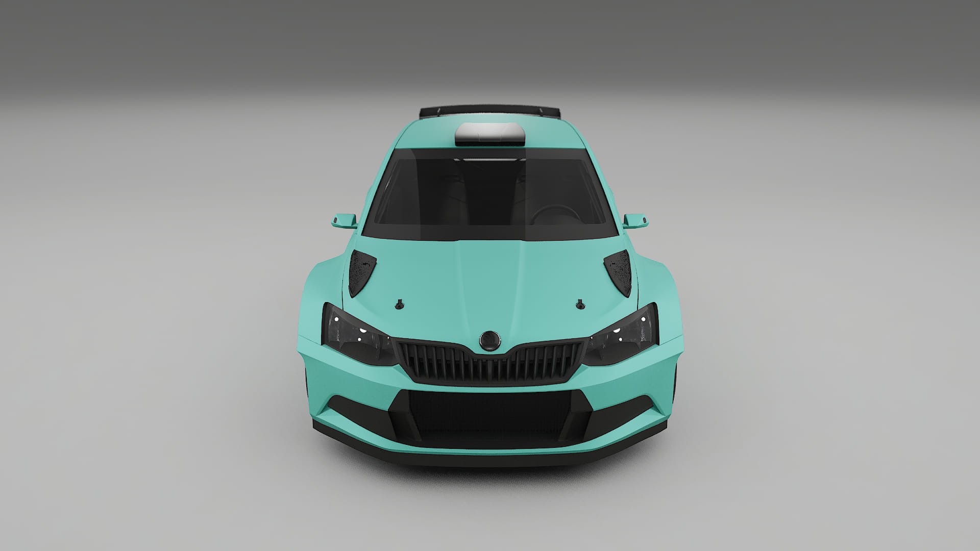 Škoda Fabia R5 6V TPU Paint Protection Film | FROST Color Change PPF Full Pre-Cut Kit
