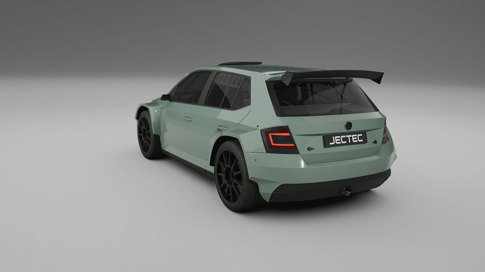 Škoda Fabia R5 6V TPU Paint Protection Film | CINDER Color Change PPF Full Pre-Cut Kit