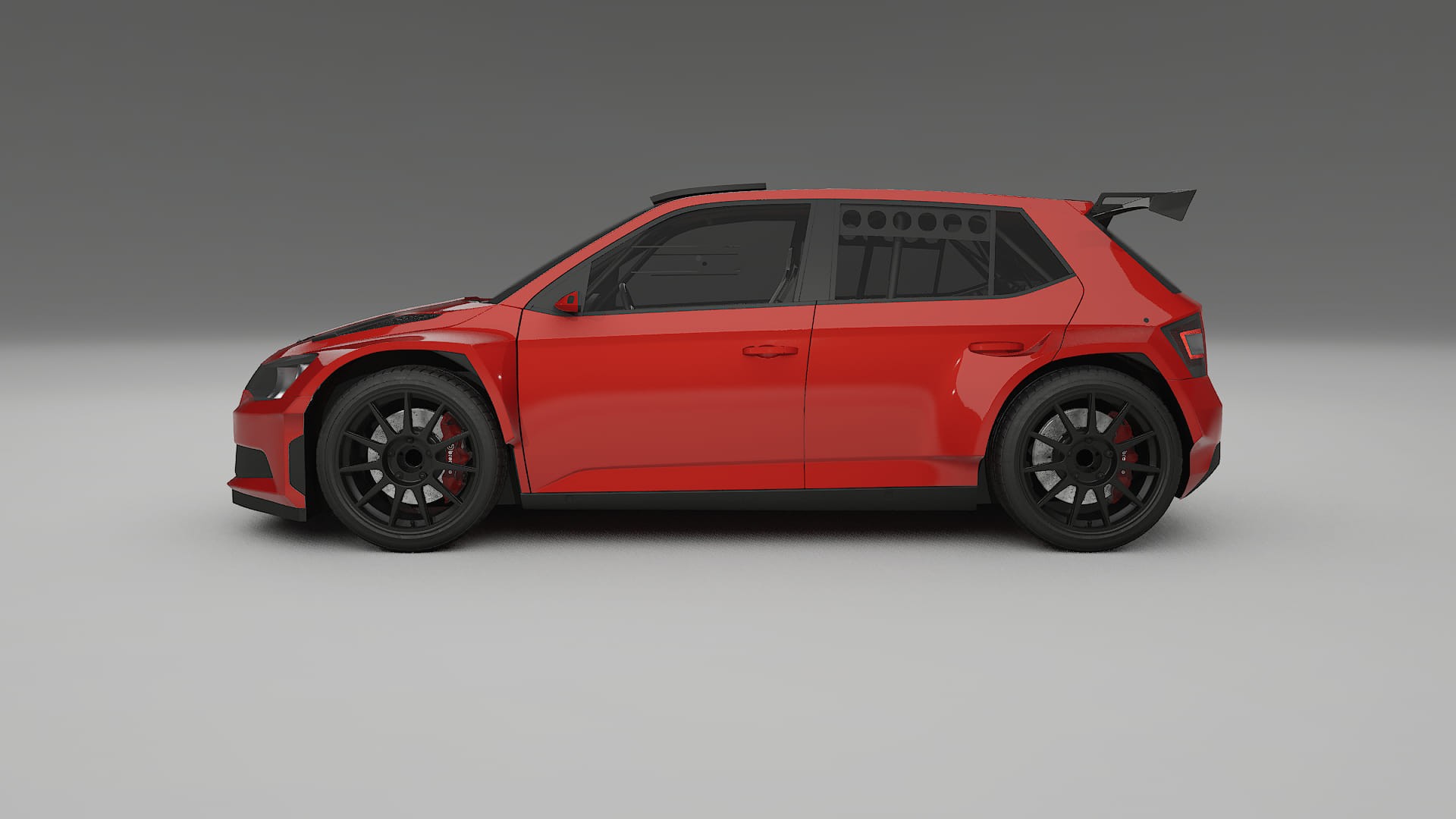Škoda Fabia R5 6V TPU Paint Protection Film | BLAZE Color Change PPF Full Pre-Cut Kit