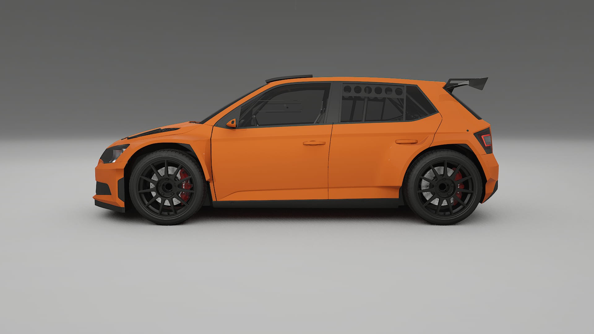 Škoda Fabia R5 6V TPU Paint Protection Film | ROCKET Color Change PPF Full Pre-Cut Kit