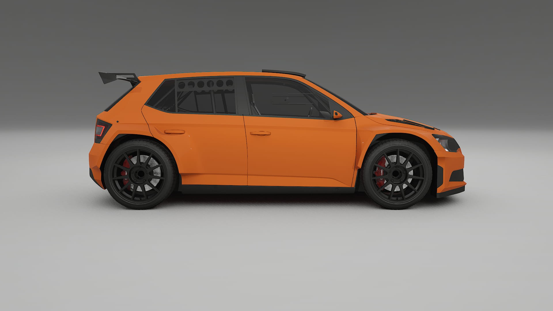 Škoda Fabia R5 6V TPU Paint Protection Film | ROCKET Color Change PPF Full Pre-Cut Kit
