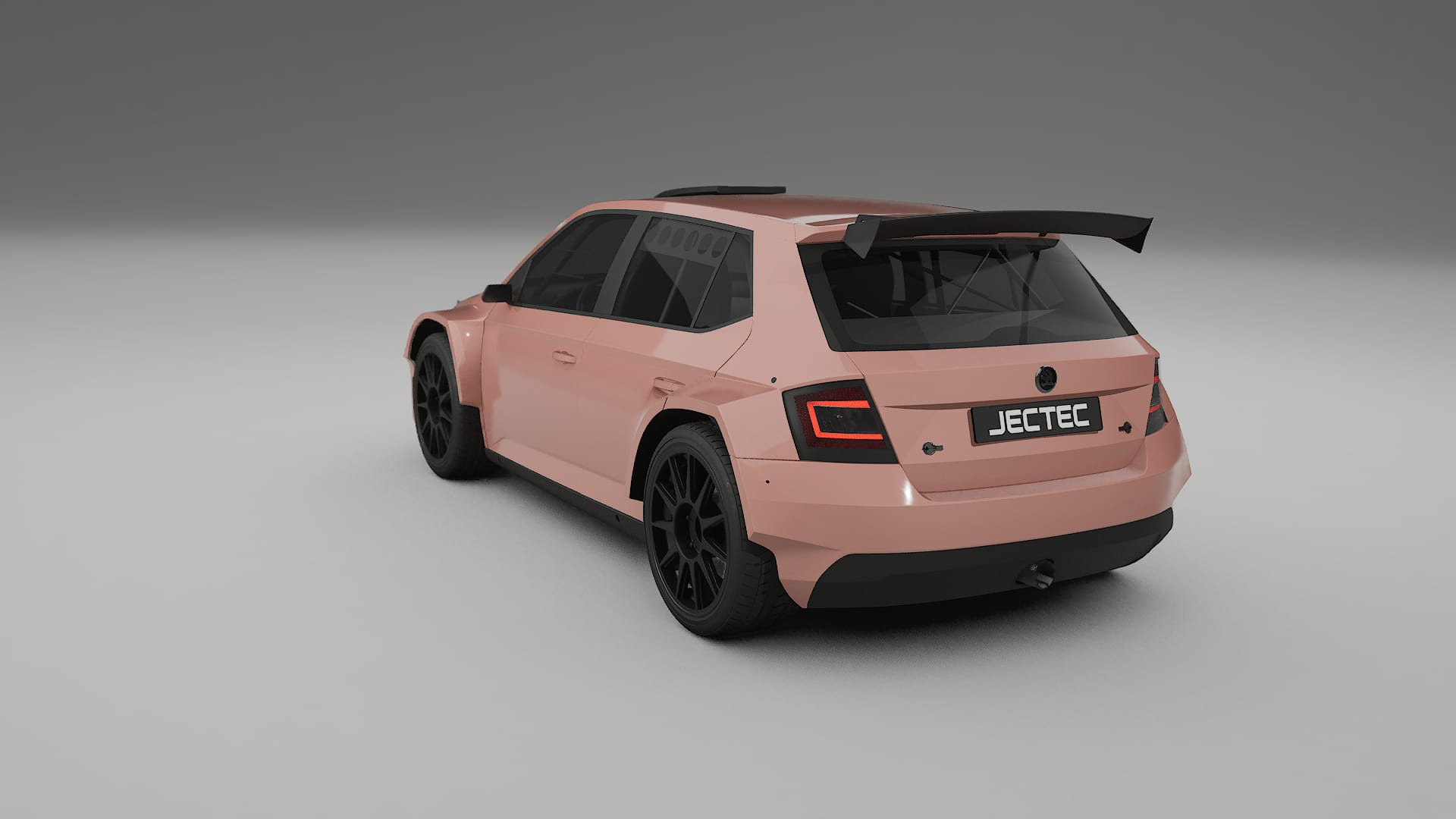 Škoda Fabia R5 6V TPU Paint Protection Film | BLUSH Color Change PPF Full Pre-Cut Kit